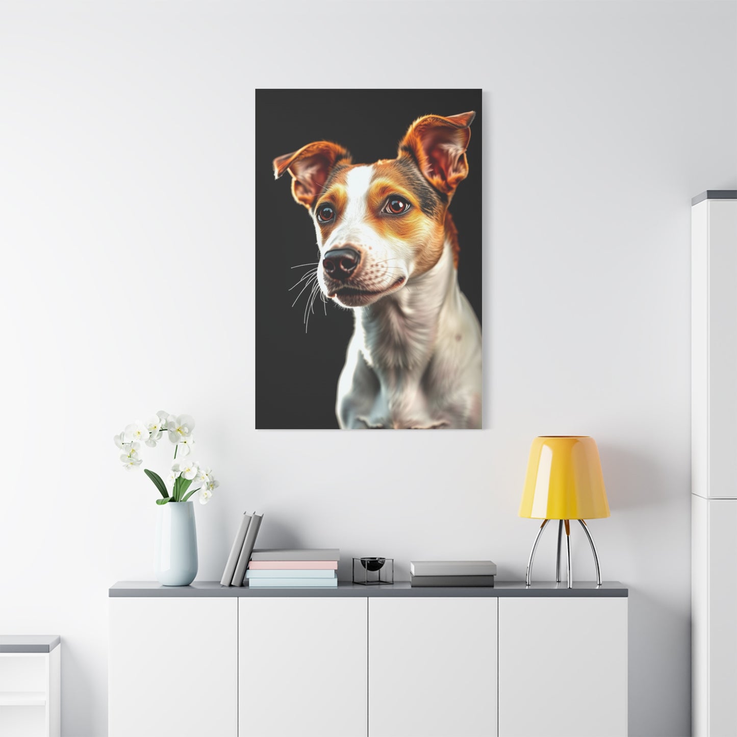 Jack Russell Terrier Art Refined Canvas Wall Art & Canvas Print
