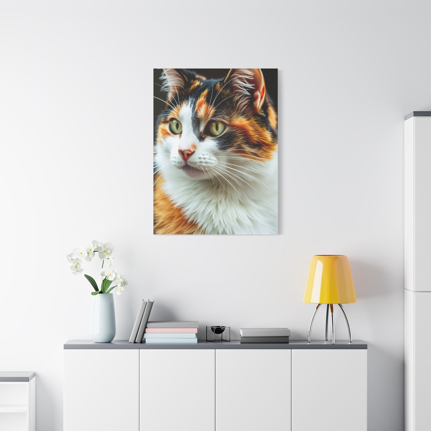 Elite Calico Cat Art Vision Wall Art & Canvas Print