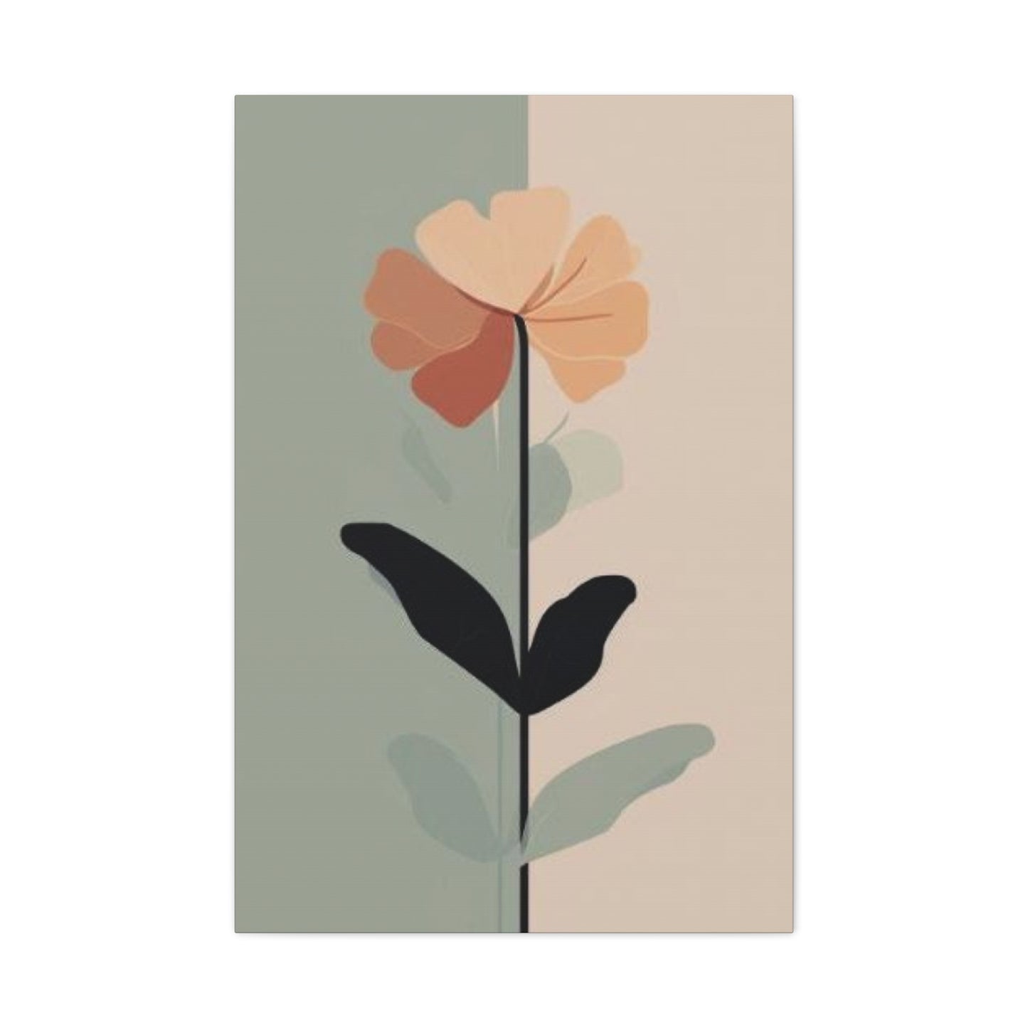 Pink Flower Entryway Wall Art & Canvas Prints