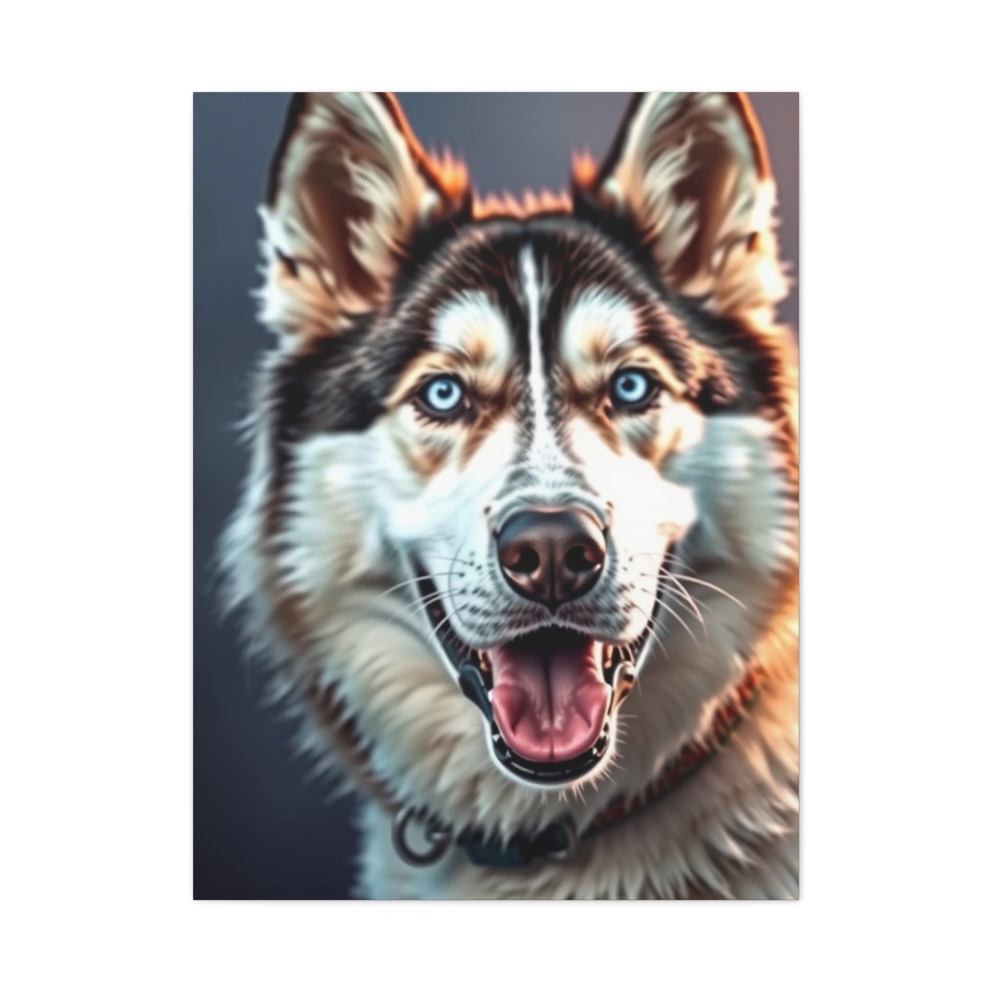 Frostbound Canine Masterpiece