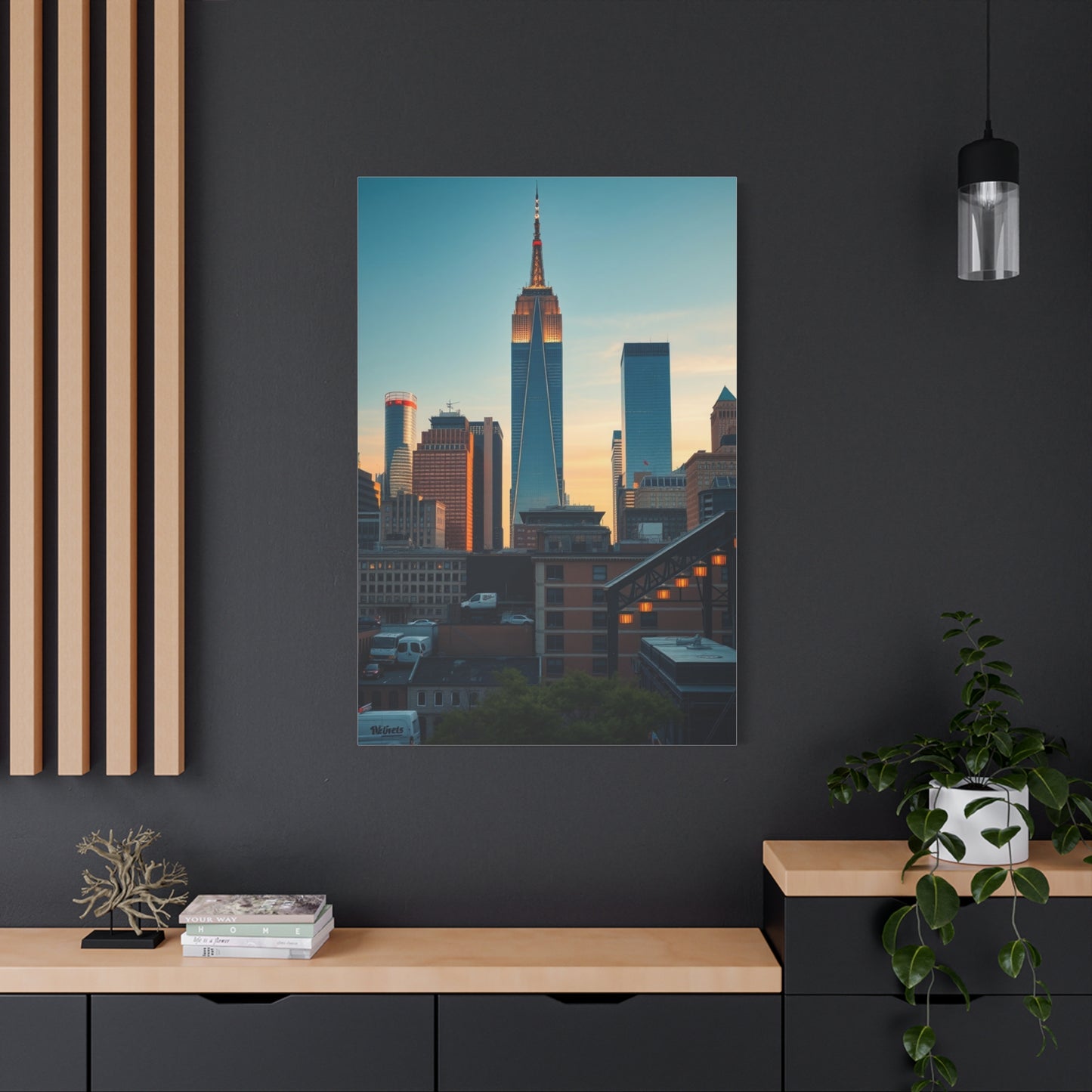Skyward Promenade Elegance Wall Art & Canvas Print