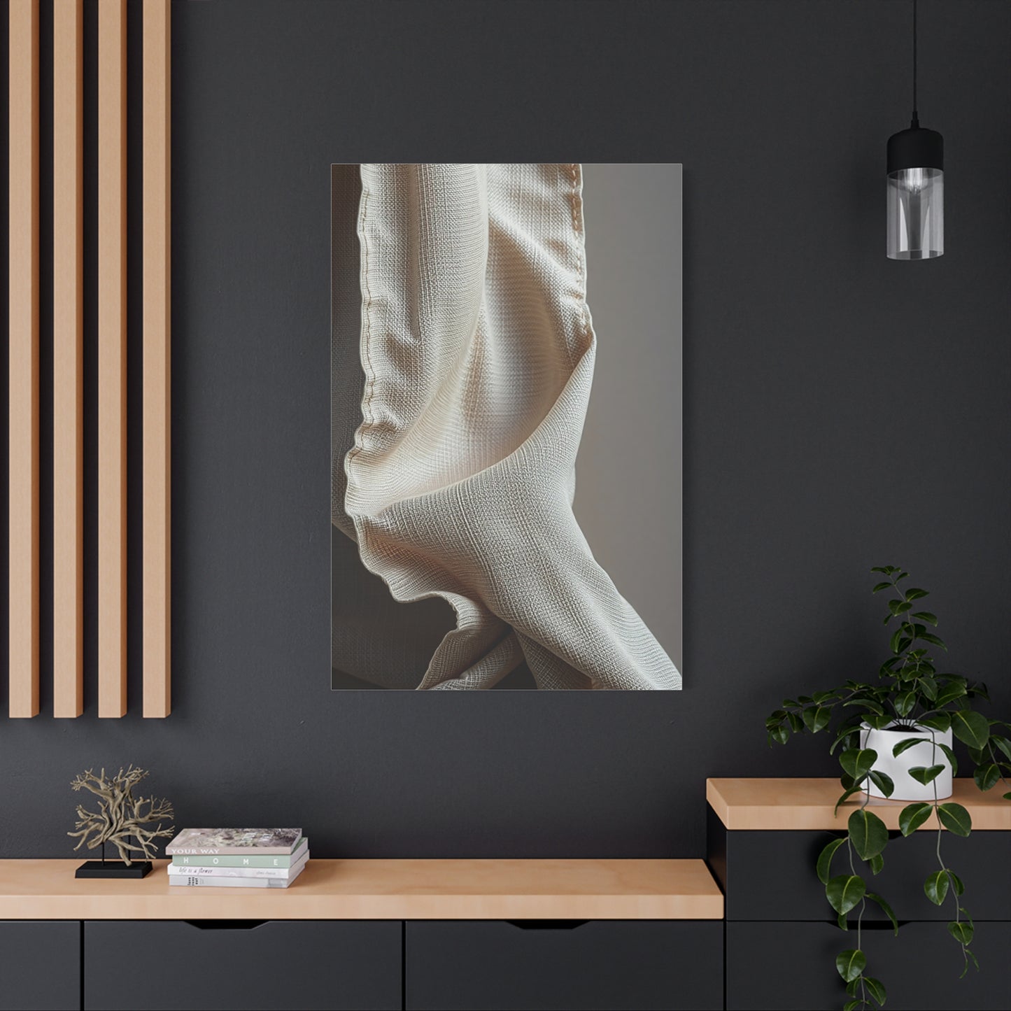 Taupe, Linen, and Gray Art Supreme Gallery Wall Art & Canvas Print