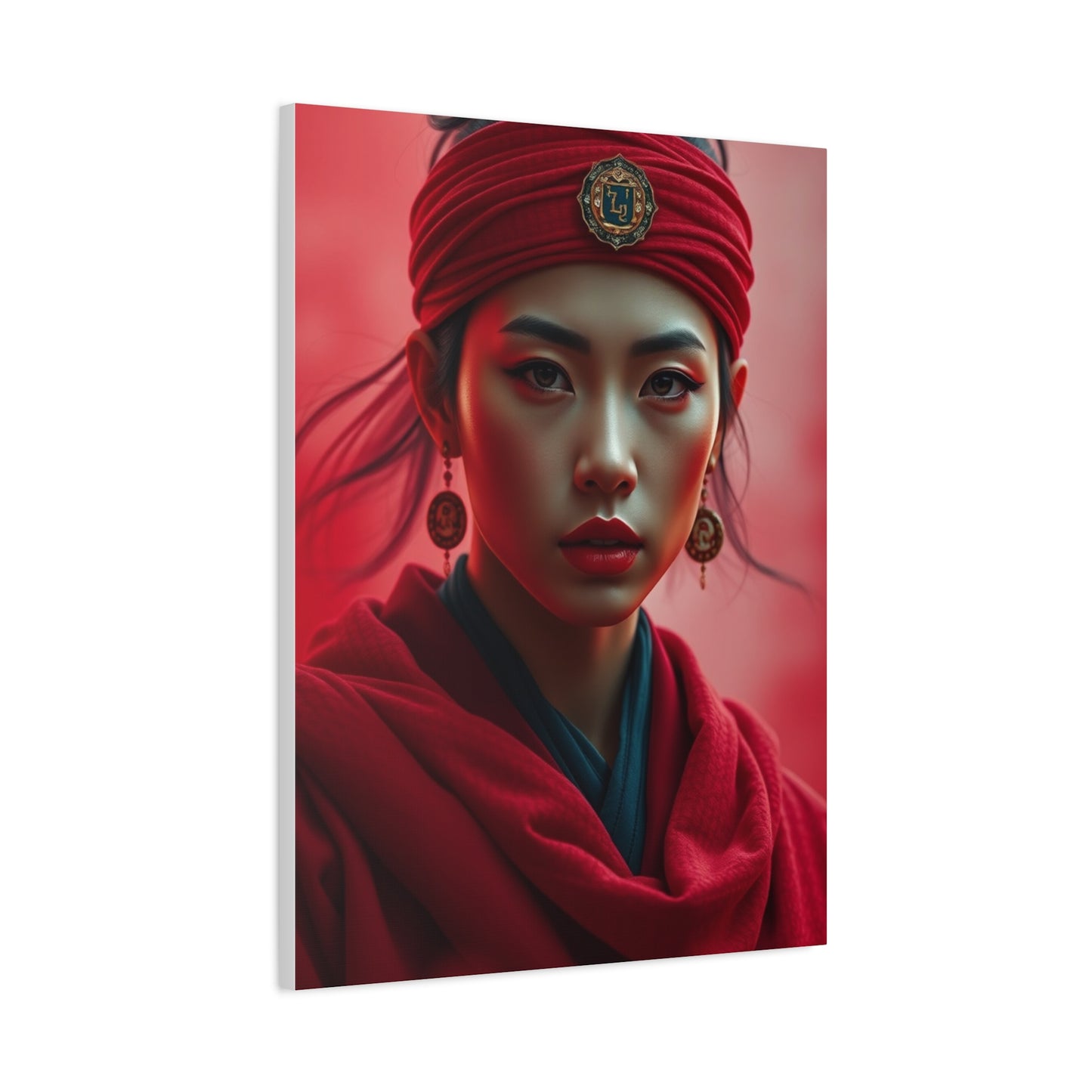 Roseate Allure Painting Wall Art & Canvas Print