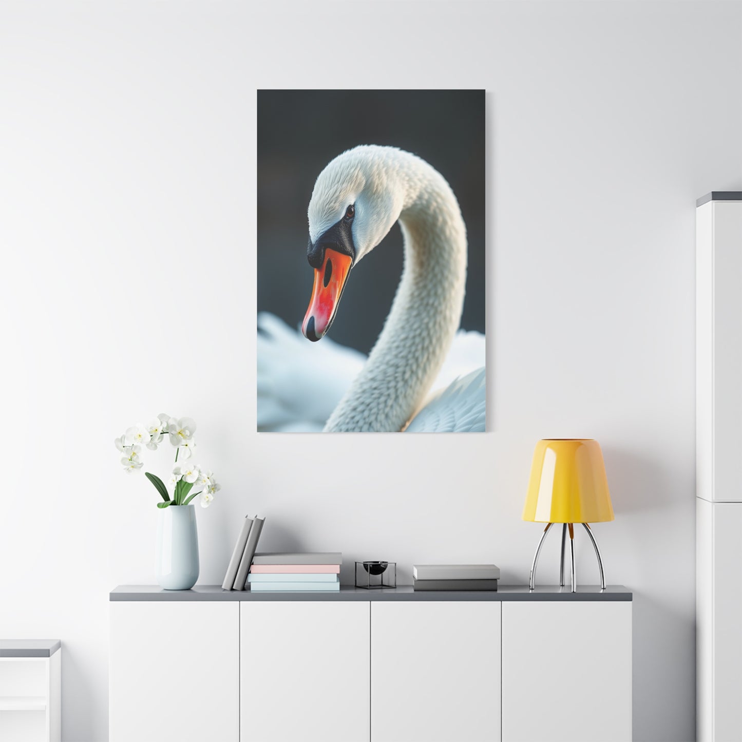 Swan Art Supreme Gallery Wall Art & Canvas Print