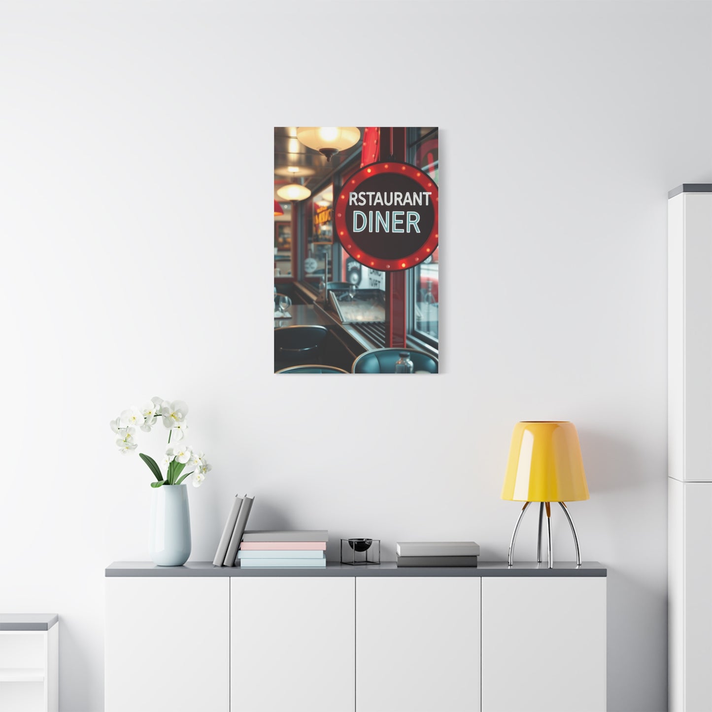 Restaurant & Diner Art Luxury Canvas Wall Art & Canvas Print