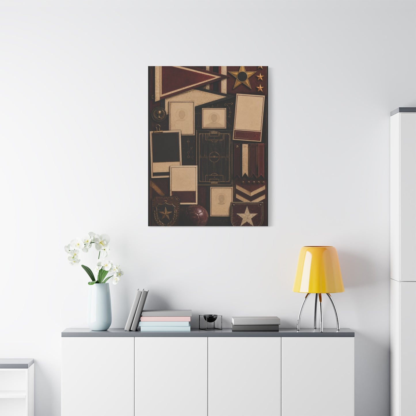 Team Spirit Collage Sports Wall Art & Canvas Print