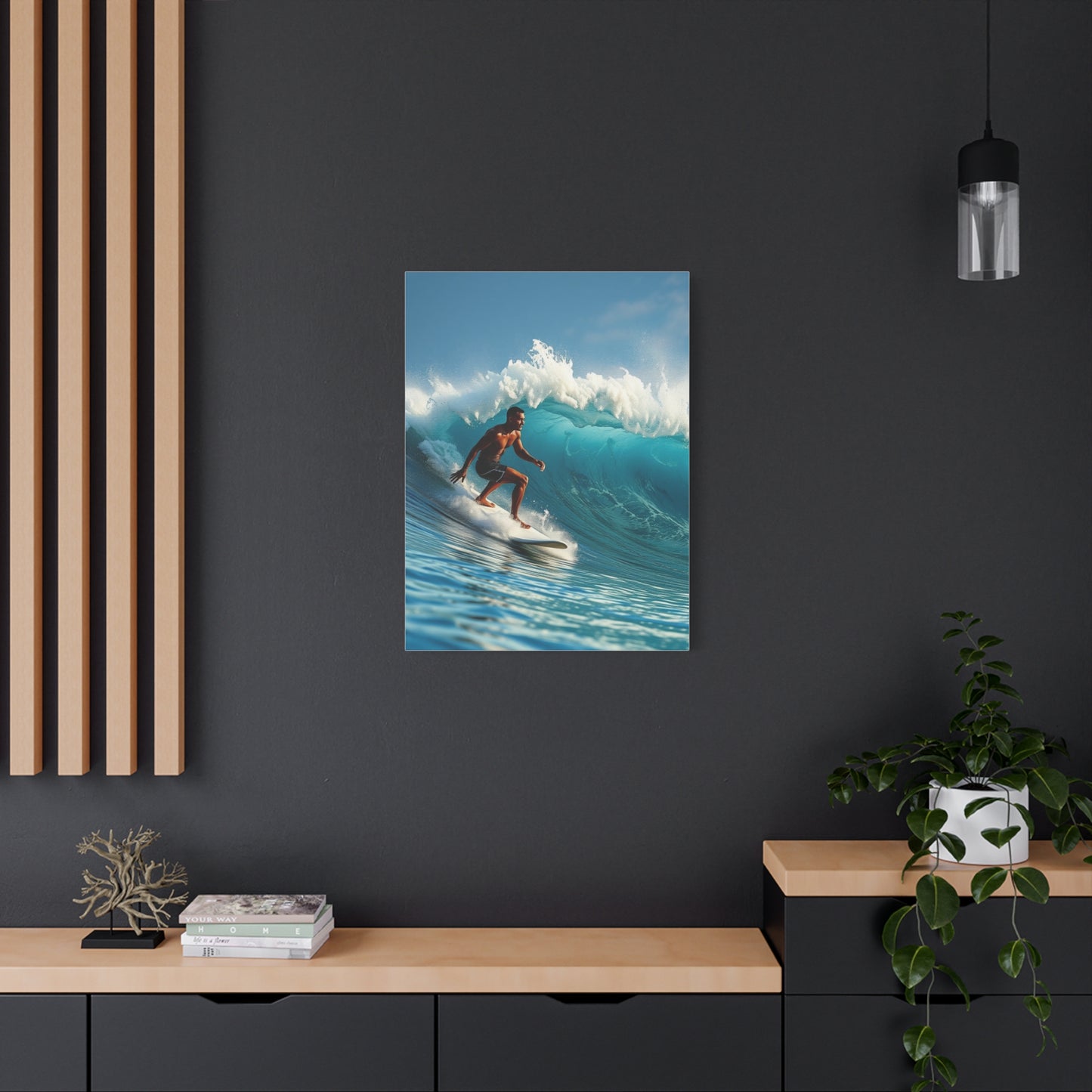 Ethereal Breaker Canvas Wall Art & Canvas Print