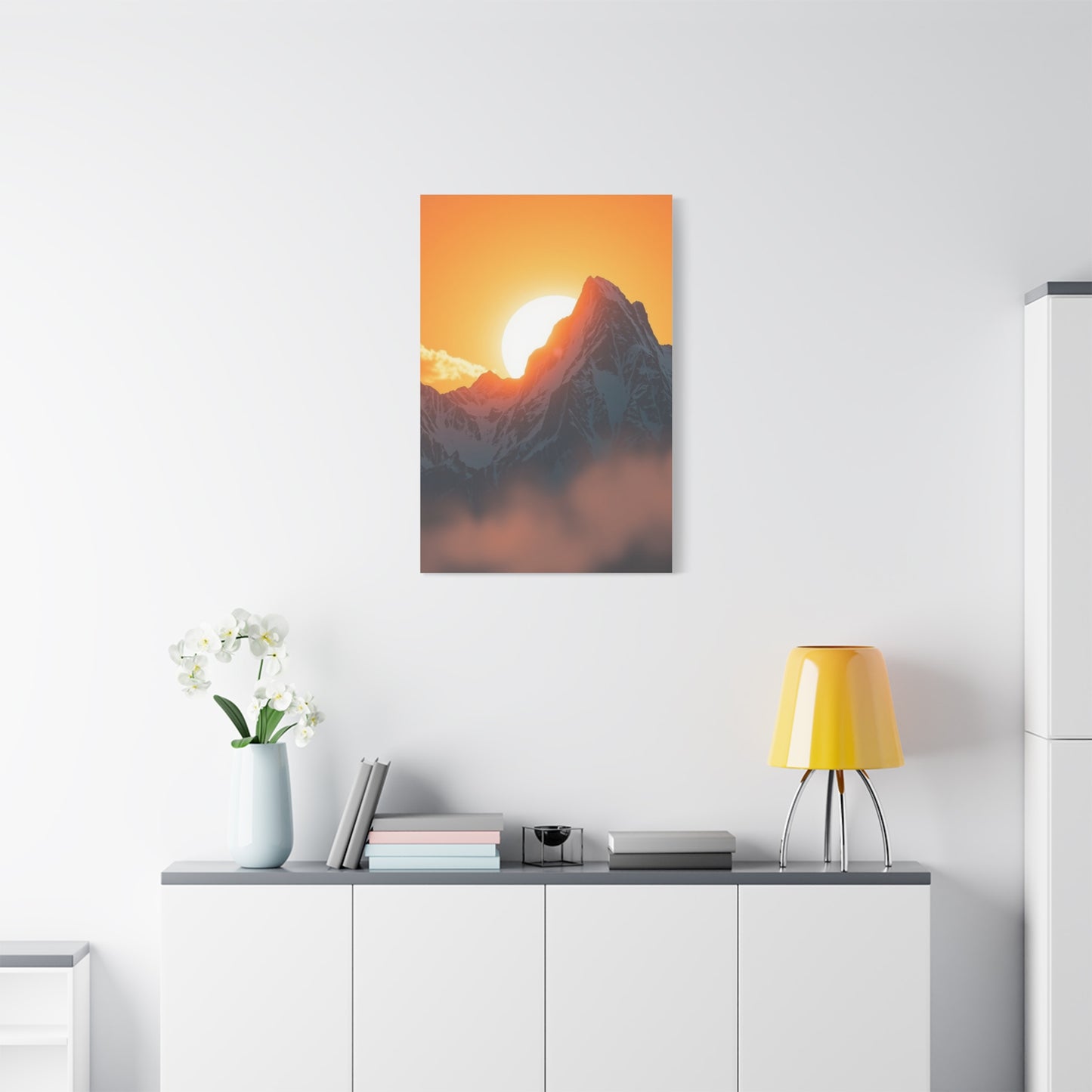 Radiant Summit Masterpiece Wall Art & Canvas Print