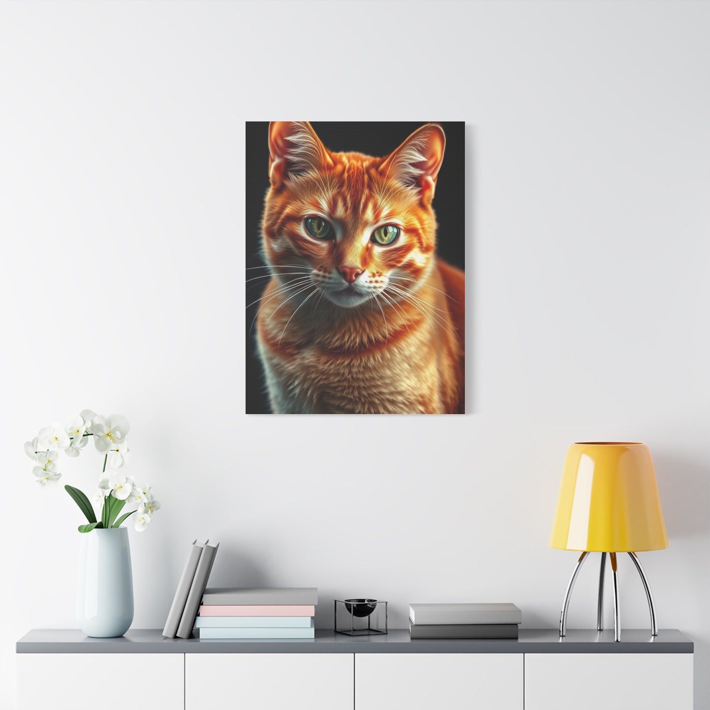 Supreme Orange Cat Art Collection Wall Art & Canvas Print