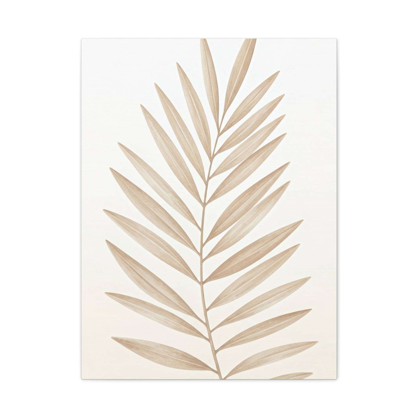 Neutral Palm Silhouette Wall Art & Canvas Prints
