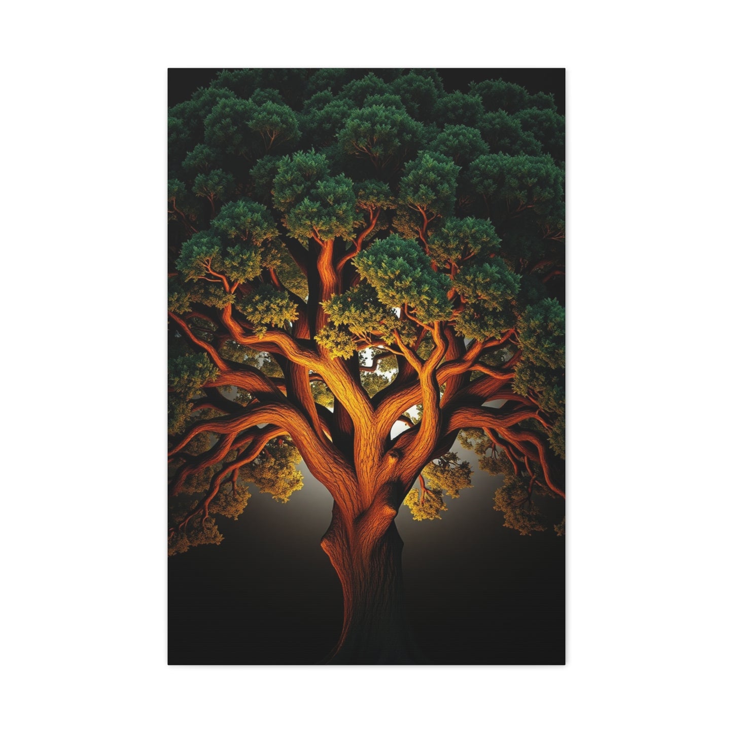 Vision Oak Tree Art Art Wall Art & Canvas Print