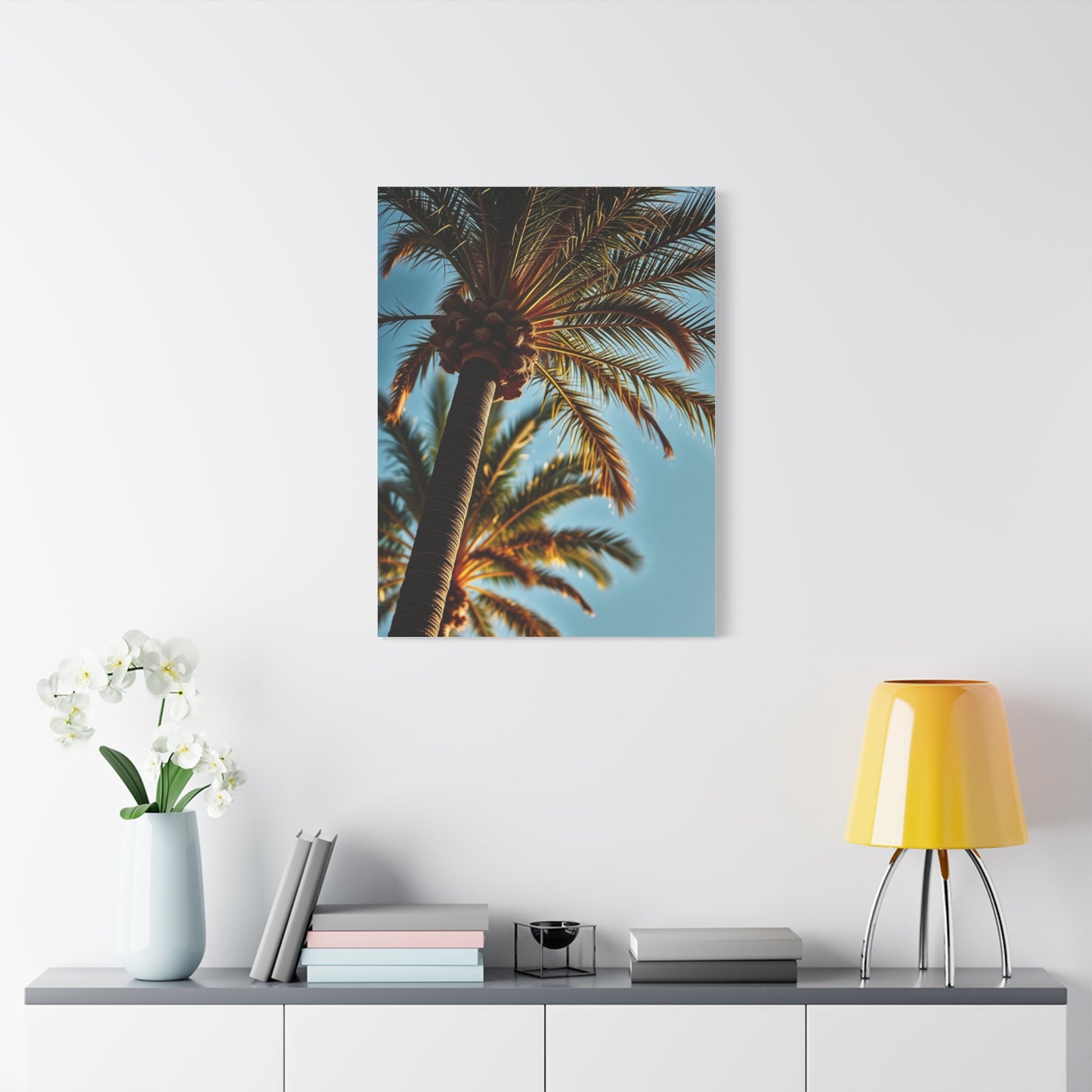 Majestic Palms Artwork Wall Art & Canvas Print
