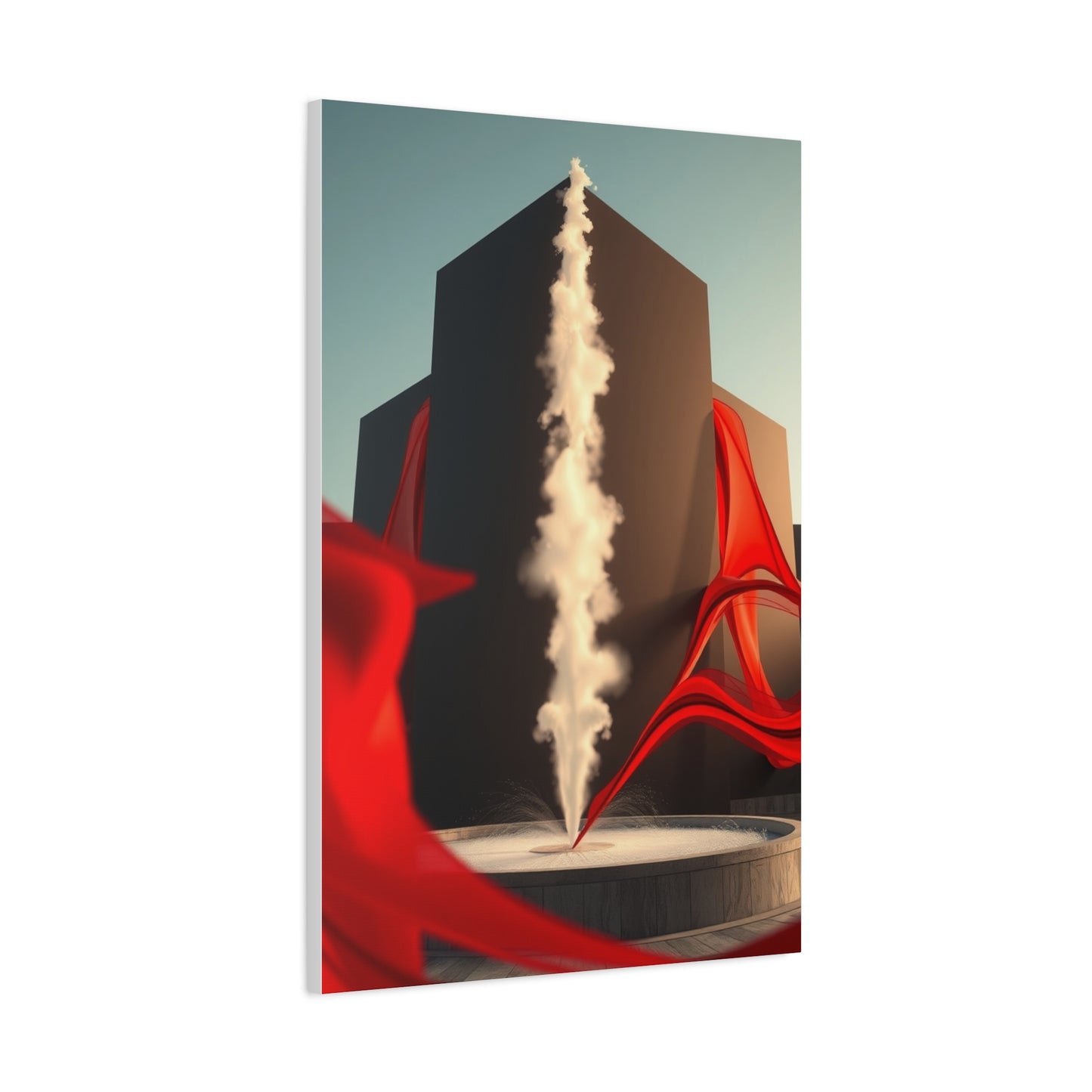 Elite Black, White & Red Art Vision Wall Art & Canvas Print