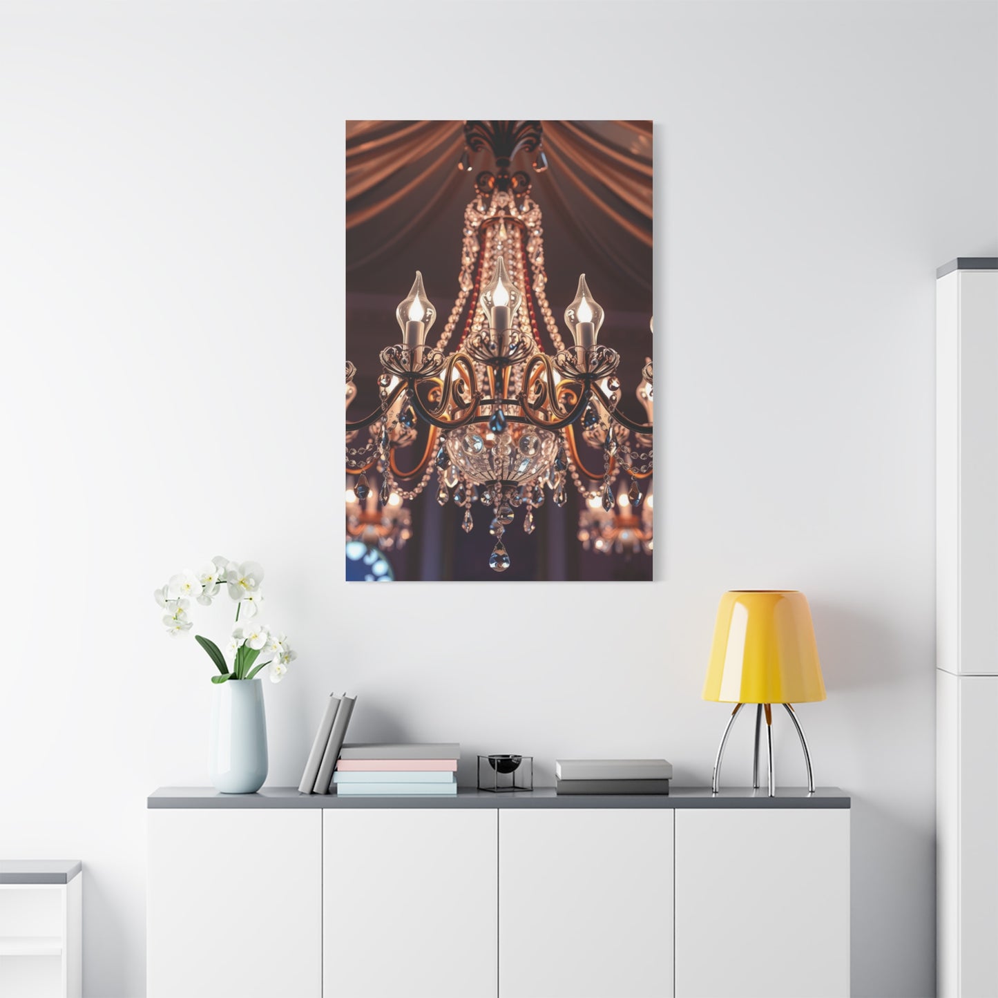Masterpiece Chandelier Art Vision Wall Art & Canvas Print