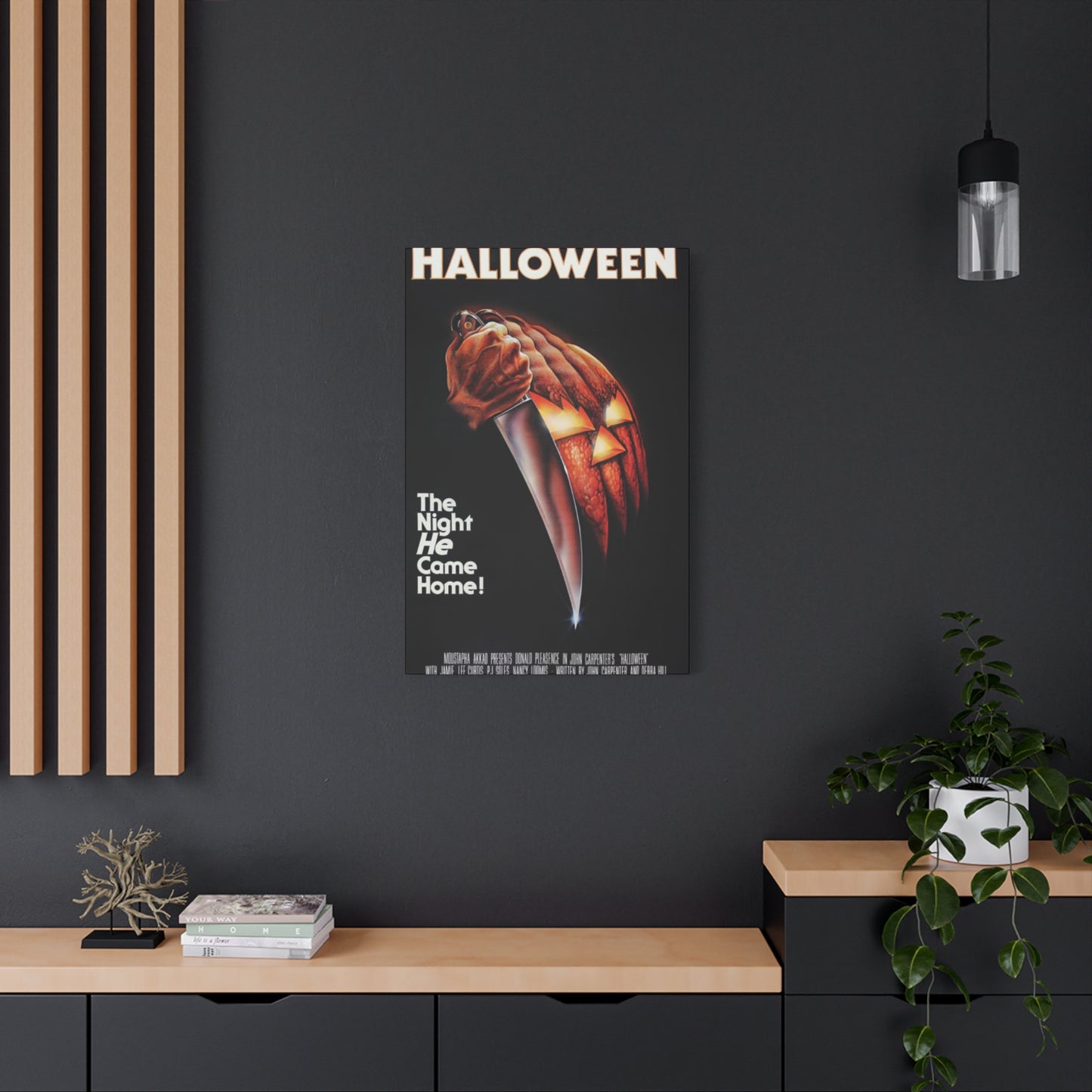 Halloween Horror Movie Poster Wall Art & Canvas Prints