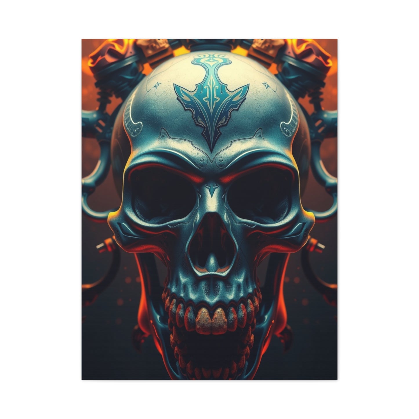 Sublime Skull Exhibit Wall Art & Canvas Print