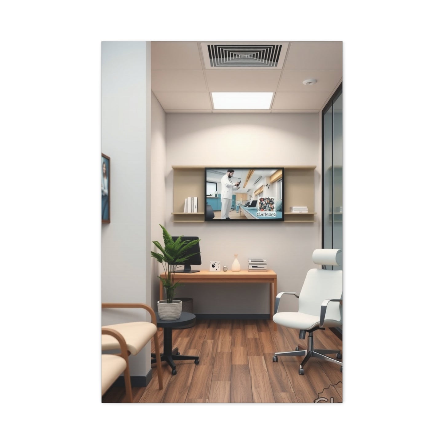 Clinic Office Decor Art Supreme Gallery Wall Art & Canvas Print