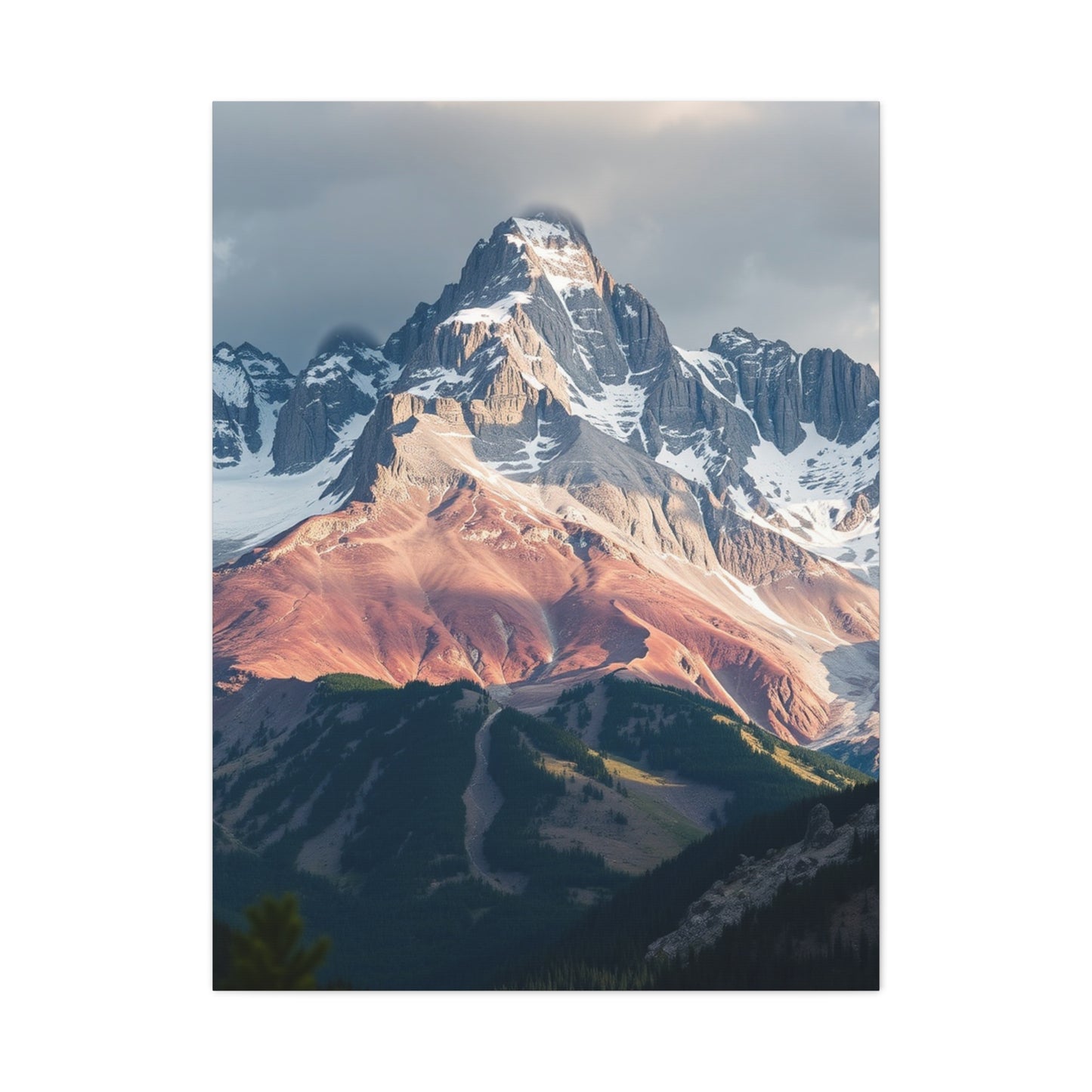 Celestial Range Portraiture Wall Art & Canvas Print