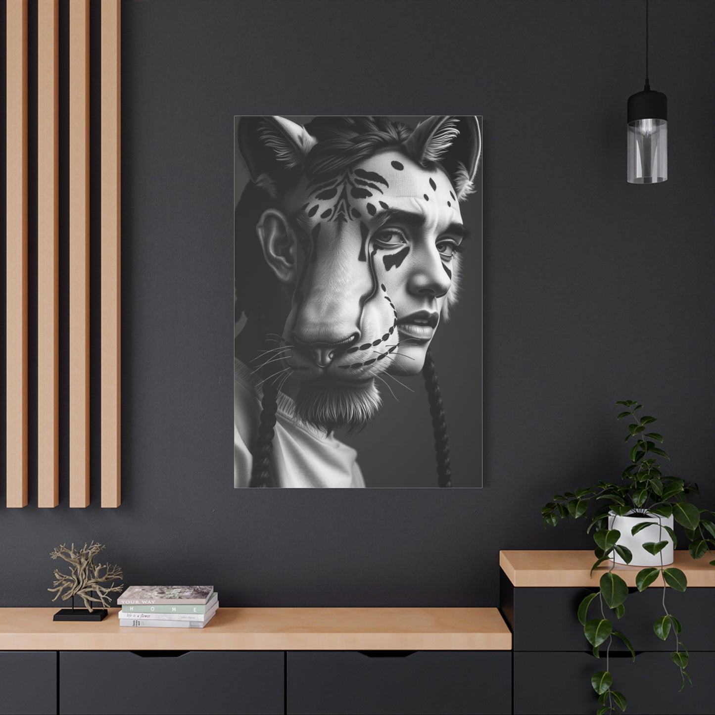 Black and White Illustrations Art Supreme Gallery Wall Art & Canvas Print