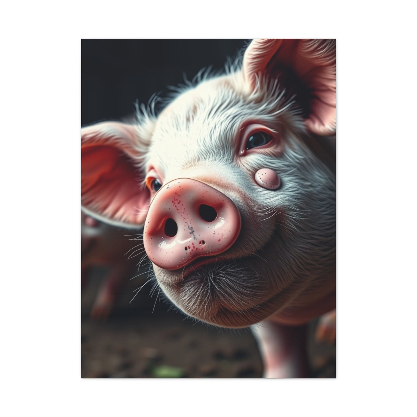 Pig Art Supreme Gallery Wall Art & Canvas Print