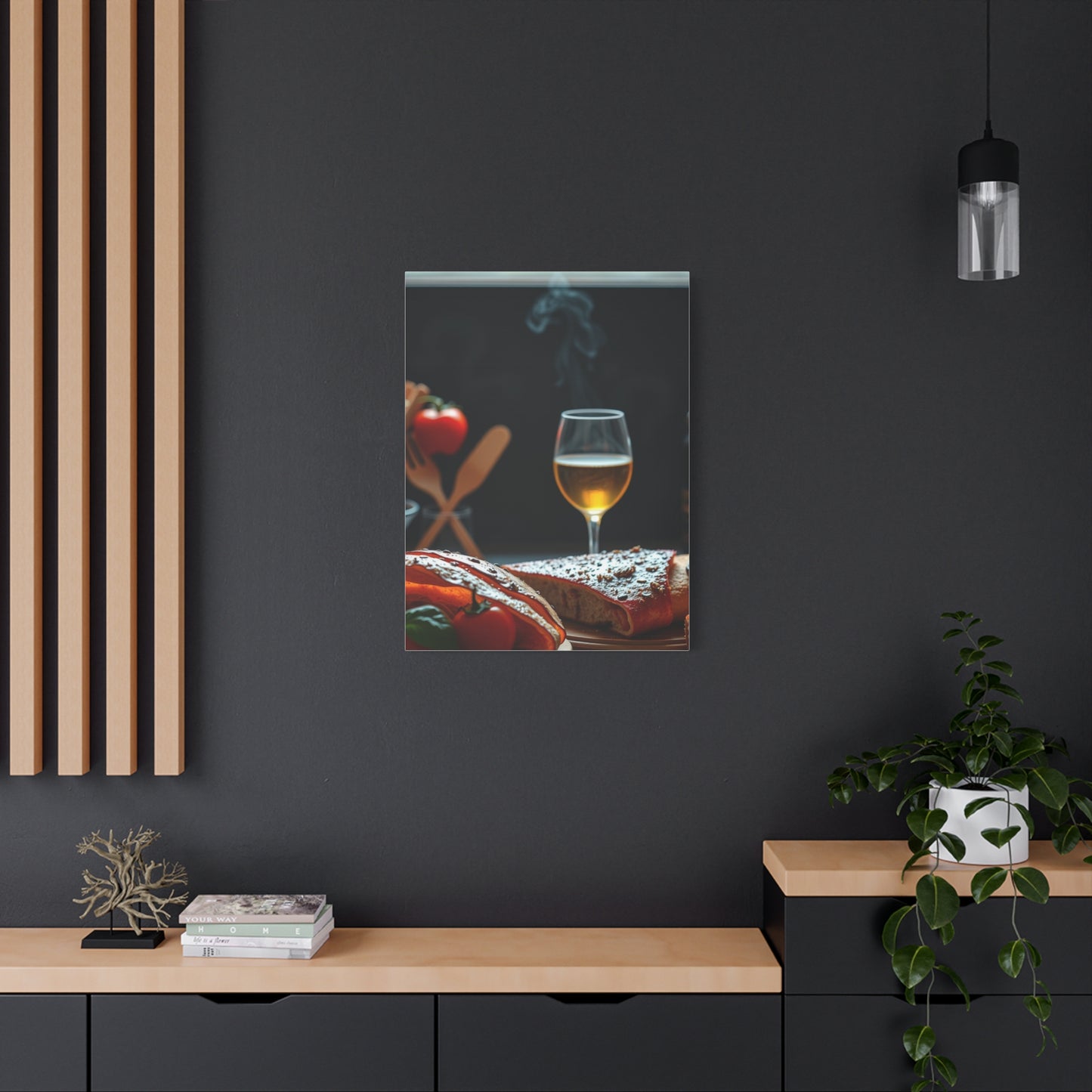 Italian Food Art Refined Canvas Wall Art & Canvas Print