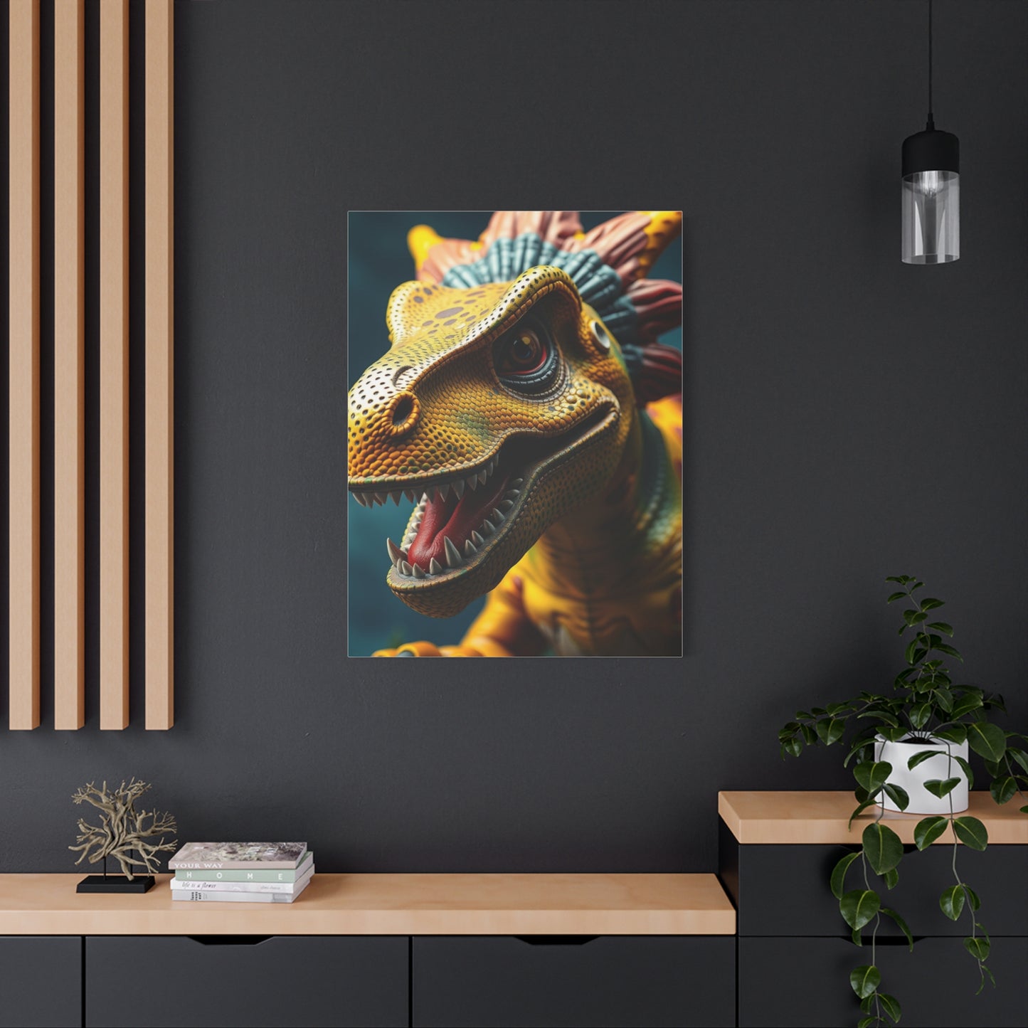Kid’s Dinosaur Art Supreme Gallery Wall Art & Canvas Print