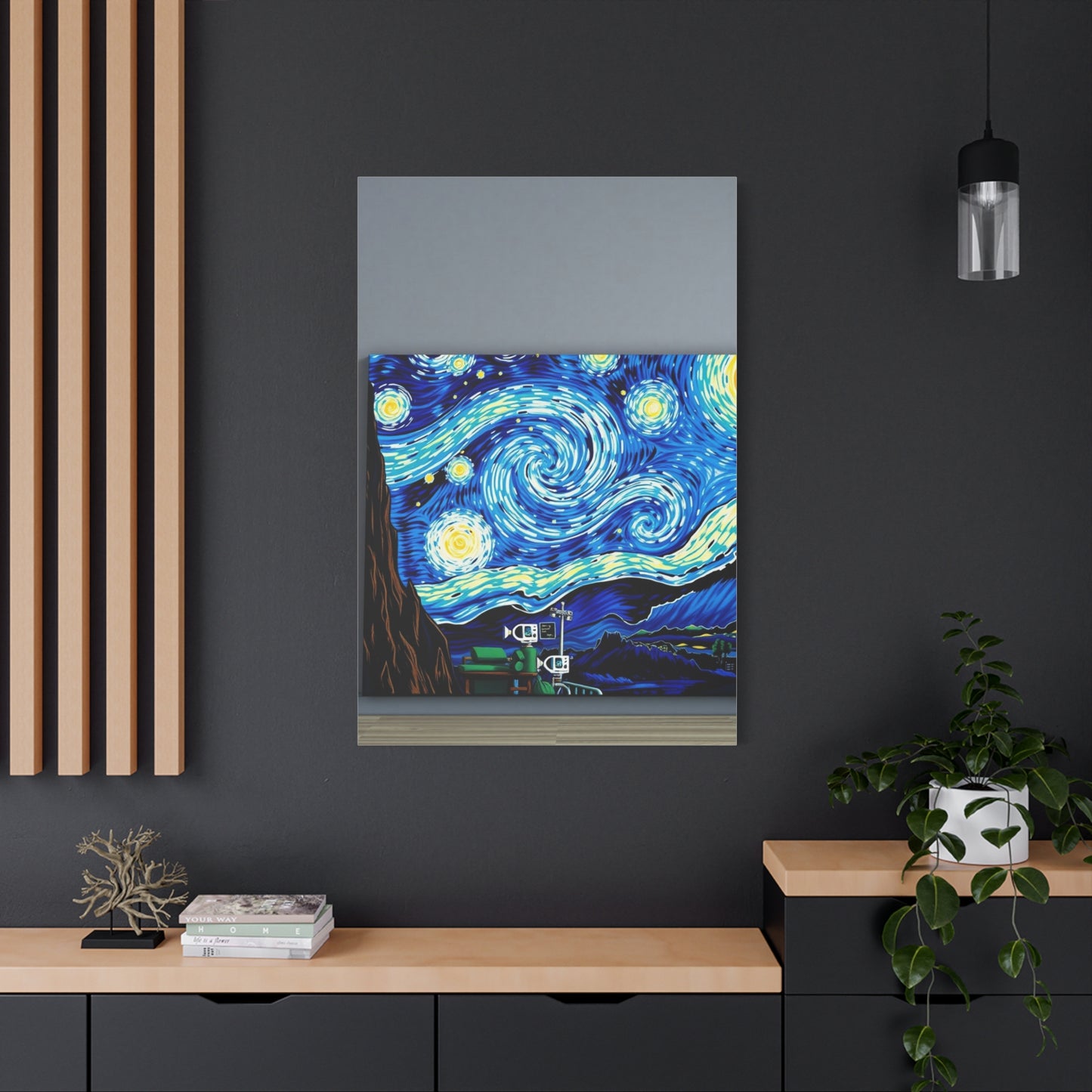 The Starry Night Canvas Art Refined Canvas Wall Art & Canvas Print