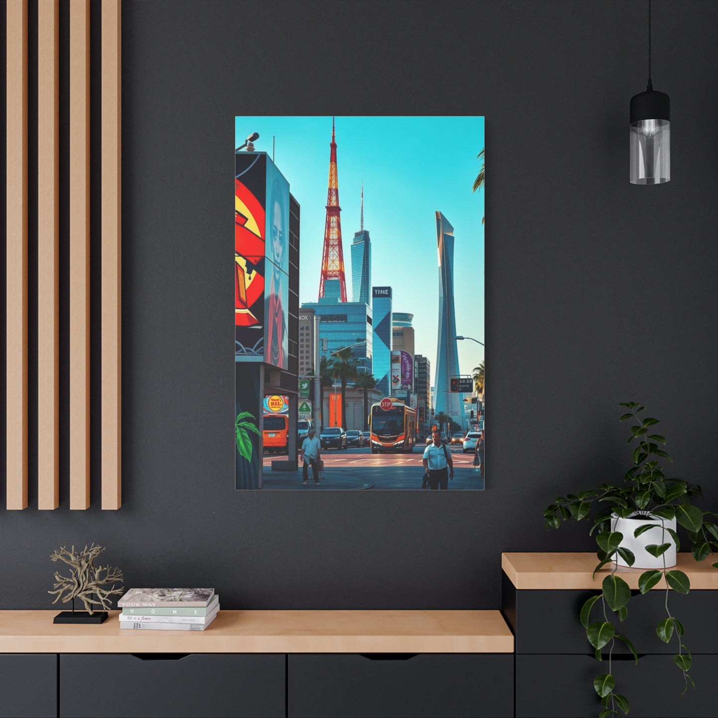 Supreme Los Angeles Art Collection Wall Art & Canvas Print