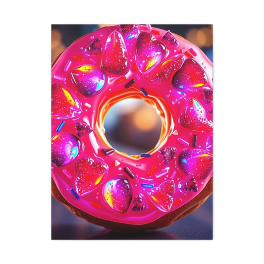 Vision Donut Art Art Wall Art & Canvas Print