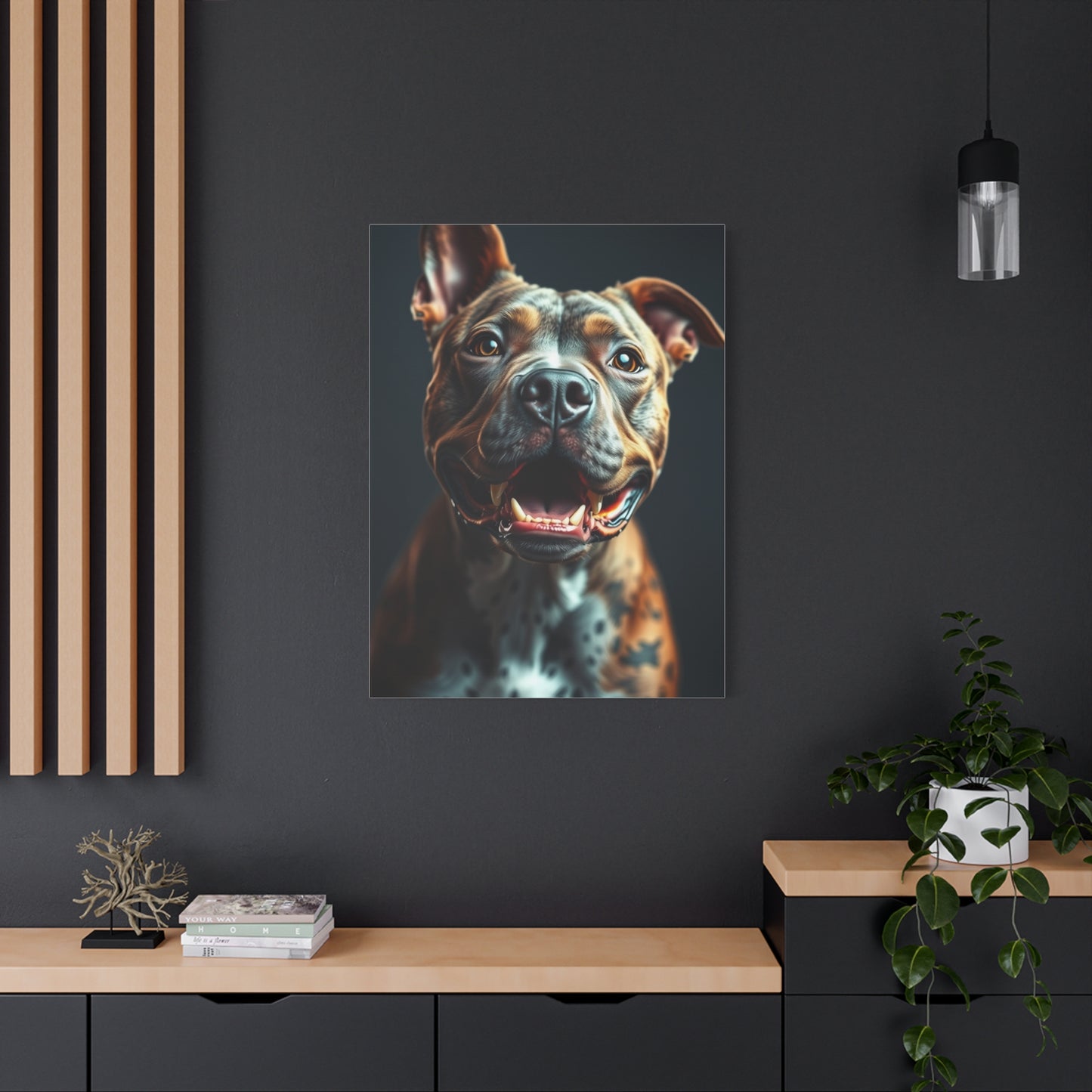 Supreme Pit Bull Art Collection Wall Art & Canvas Print