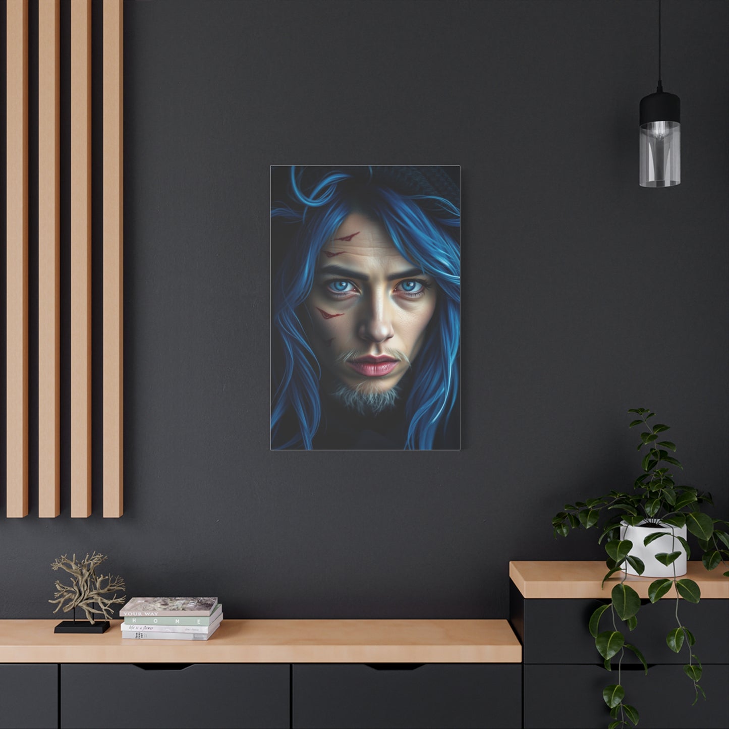 Indigo Dreams Masterpiece Wall Art & Canvas Print