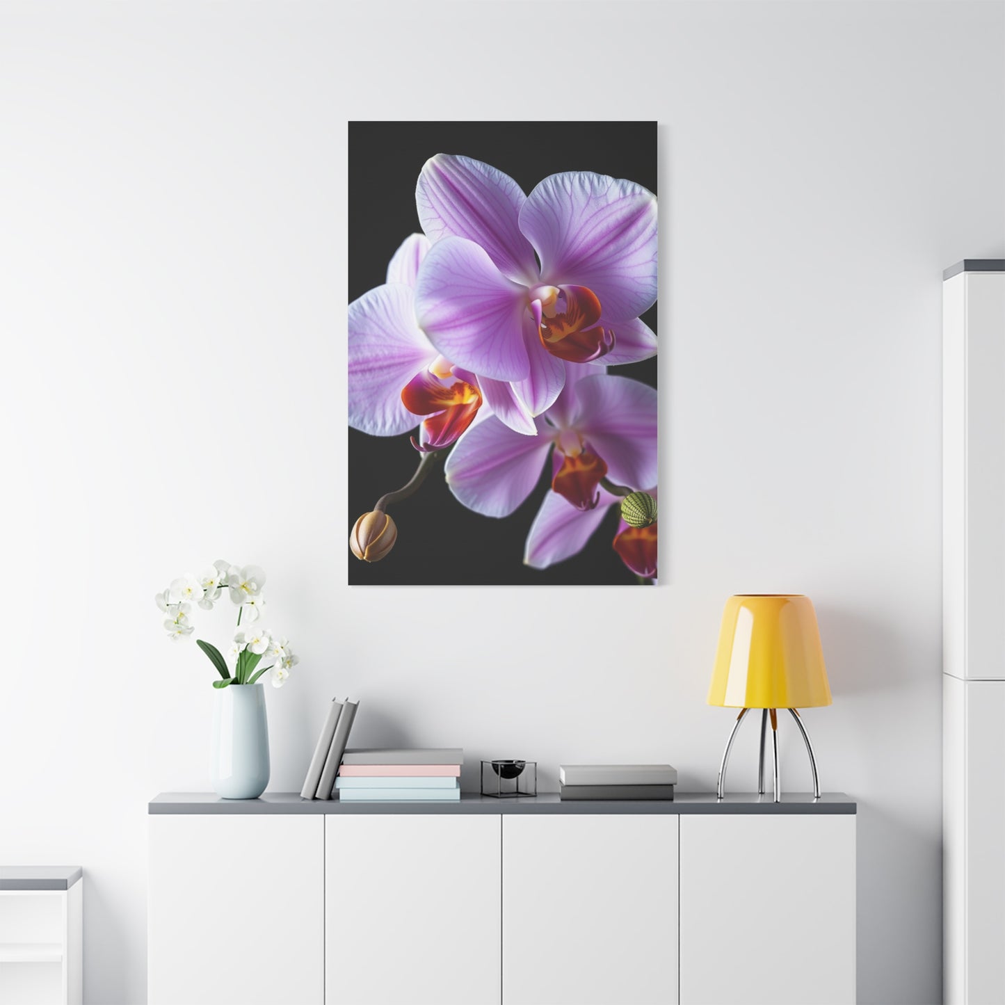 Orchid Flower Art Luxury Canvas Wall Art & Canvas Print