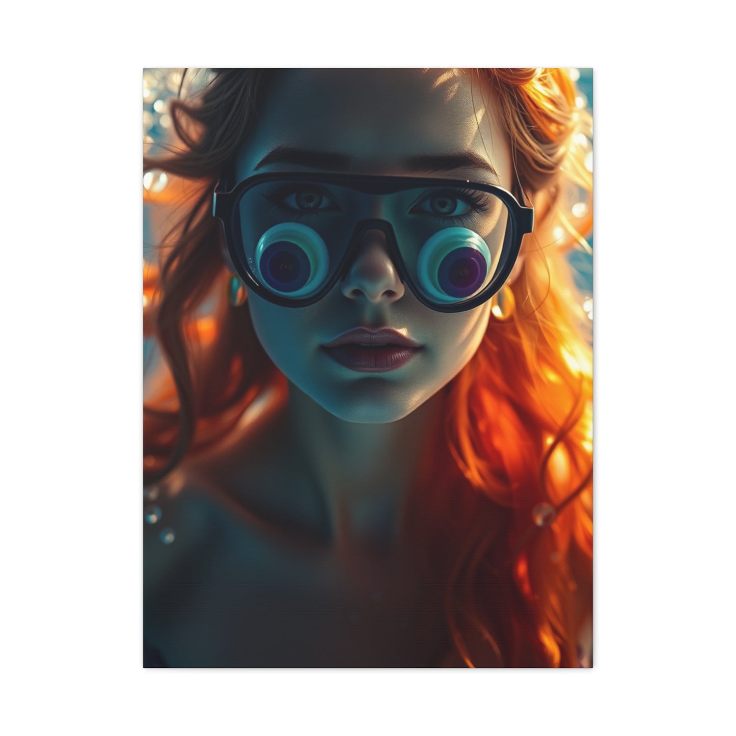 Vision Underwater Art Art Wall Art & Canvas Print