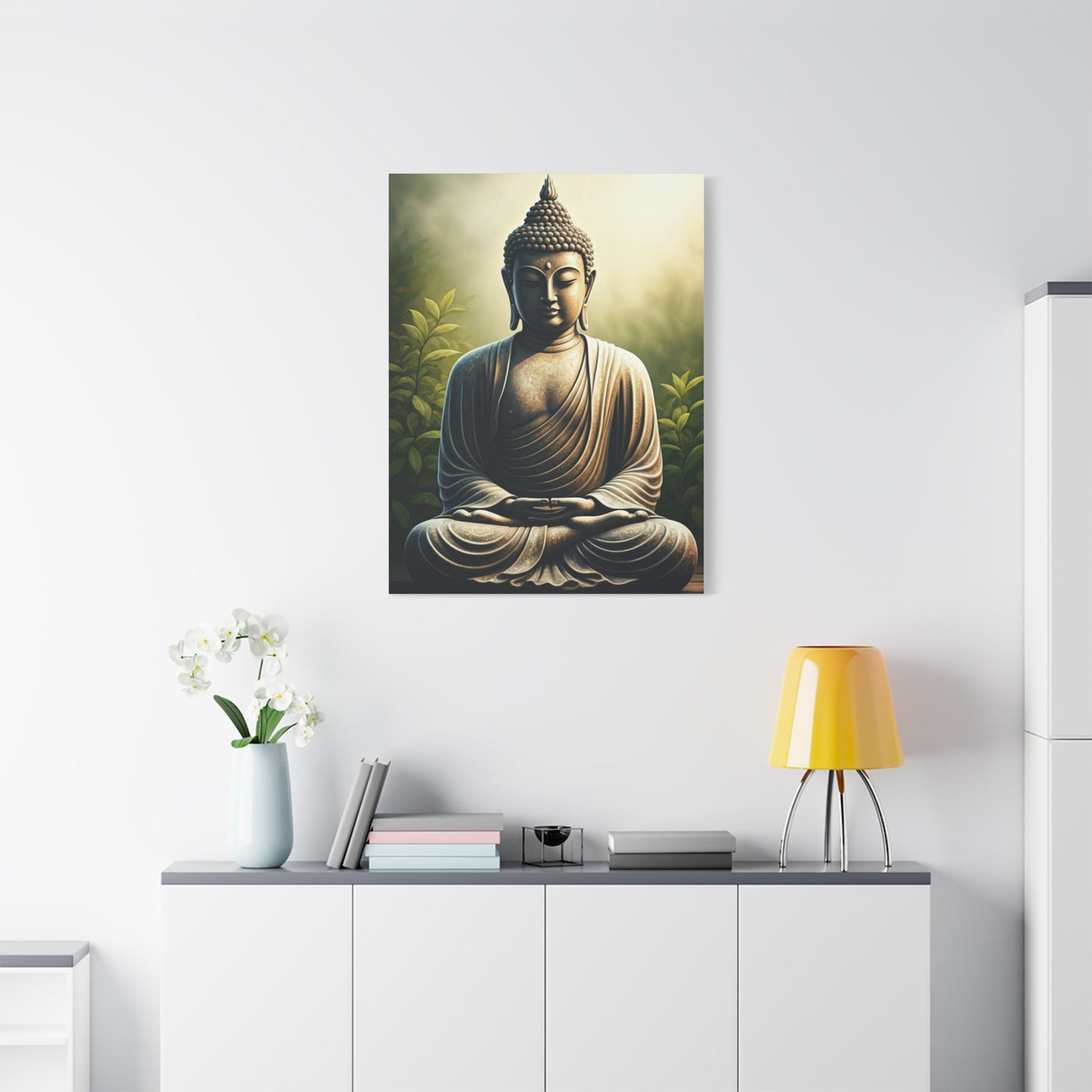 Tranquil Garden Buddha Calm Wall Art & Canvas Prints