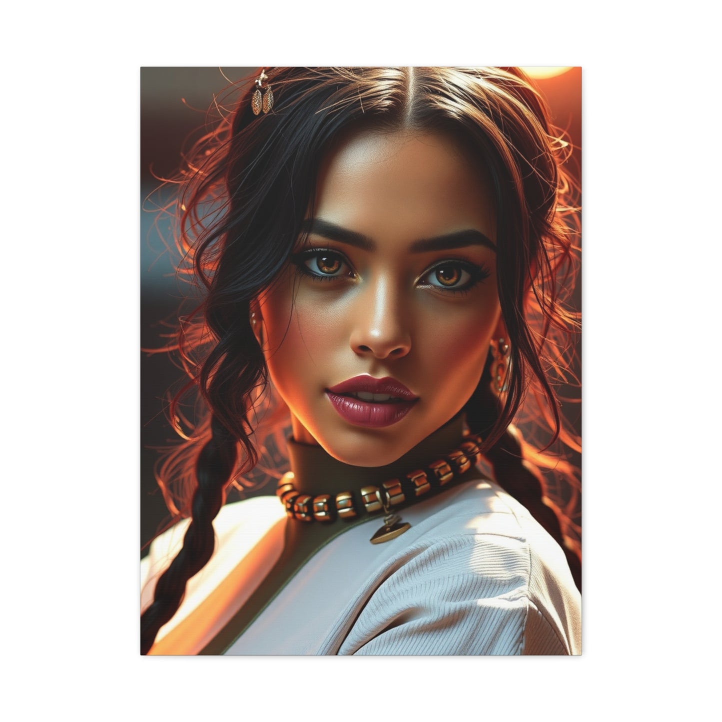 Aaliyah Art Supreme Canvas Gallery Wall Art & Canvas Print