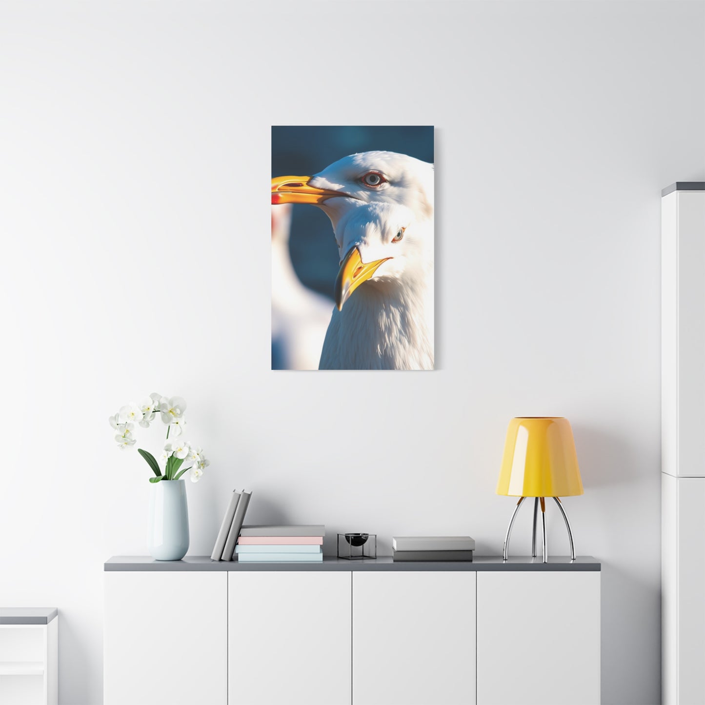 Masterpiece Sea Gull Art Vision Wall Art & Canvas Print