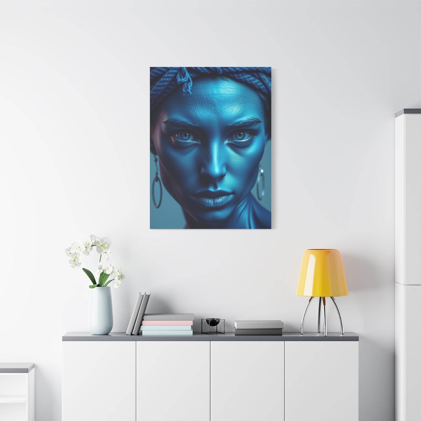 Turquoise Brilliance Tableau Wall Art & Canvas Print