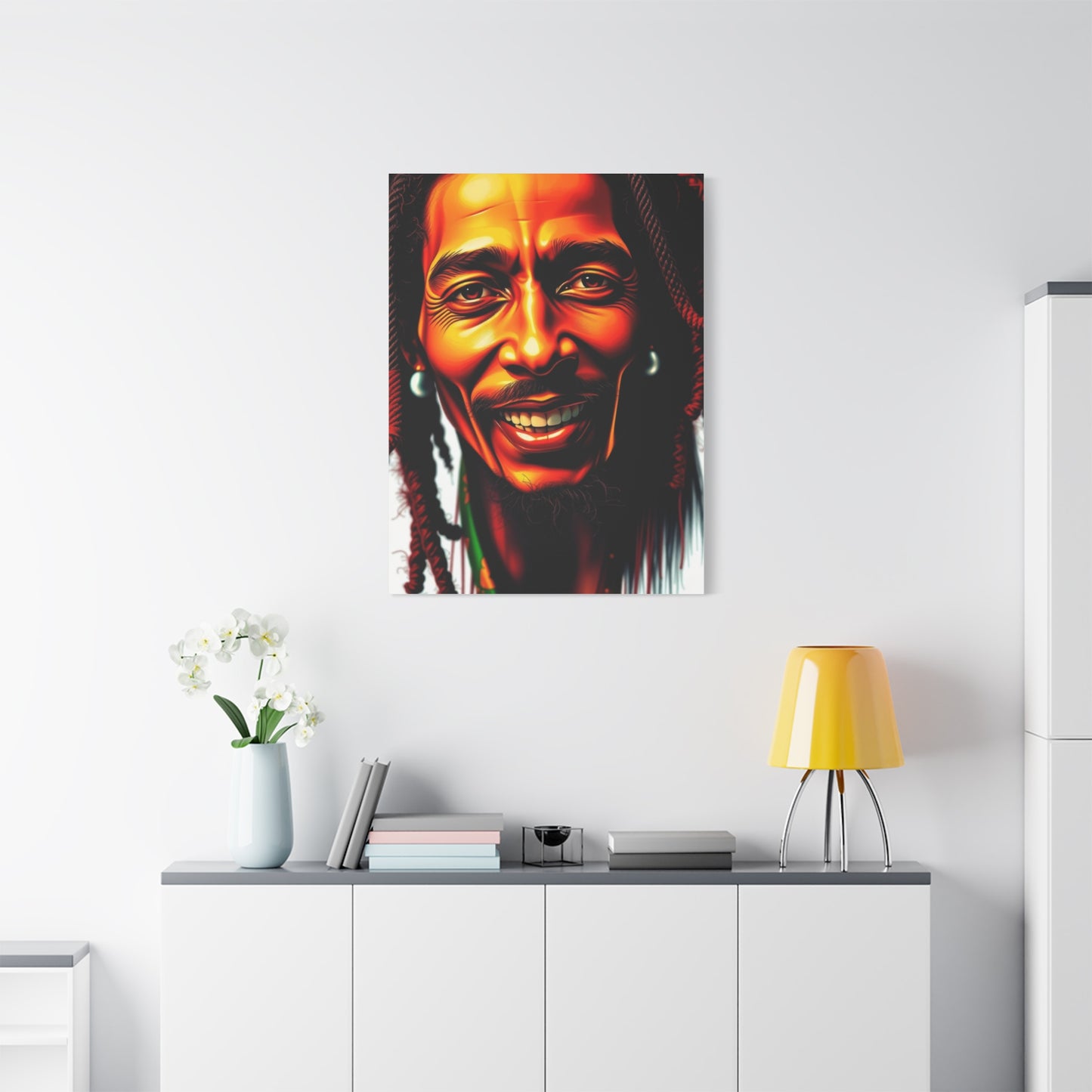Ethereal Rhythm Portrait Wall Art & Canvas Print