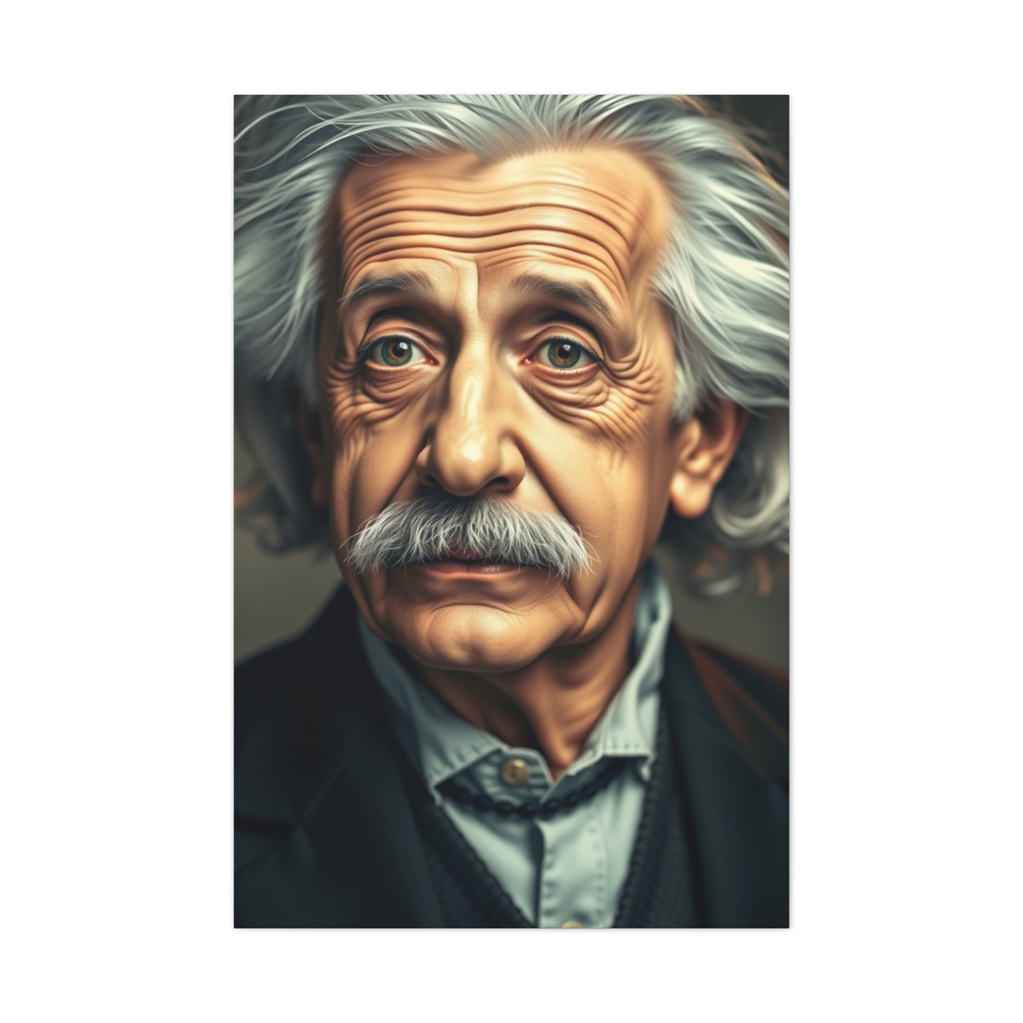 Vision Albert Einstein Art Art Wall Art & Canvas Print