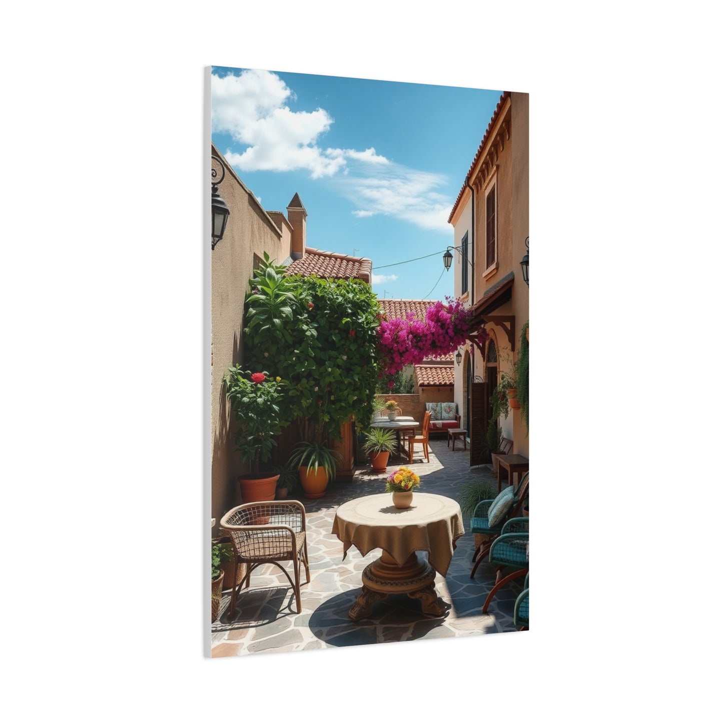 Vision Mediterranean Decor Art Art Wall Art & Canvas Print