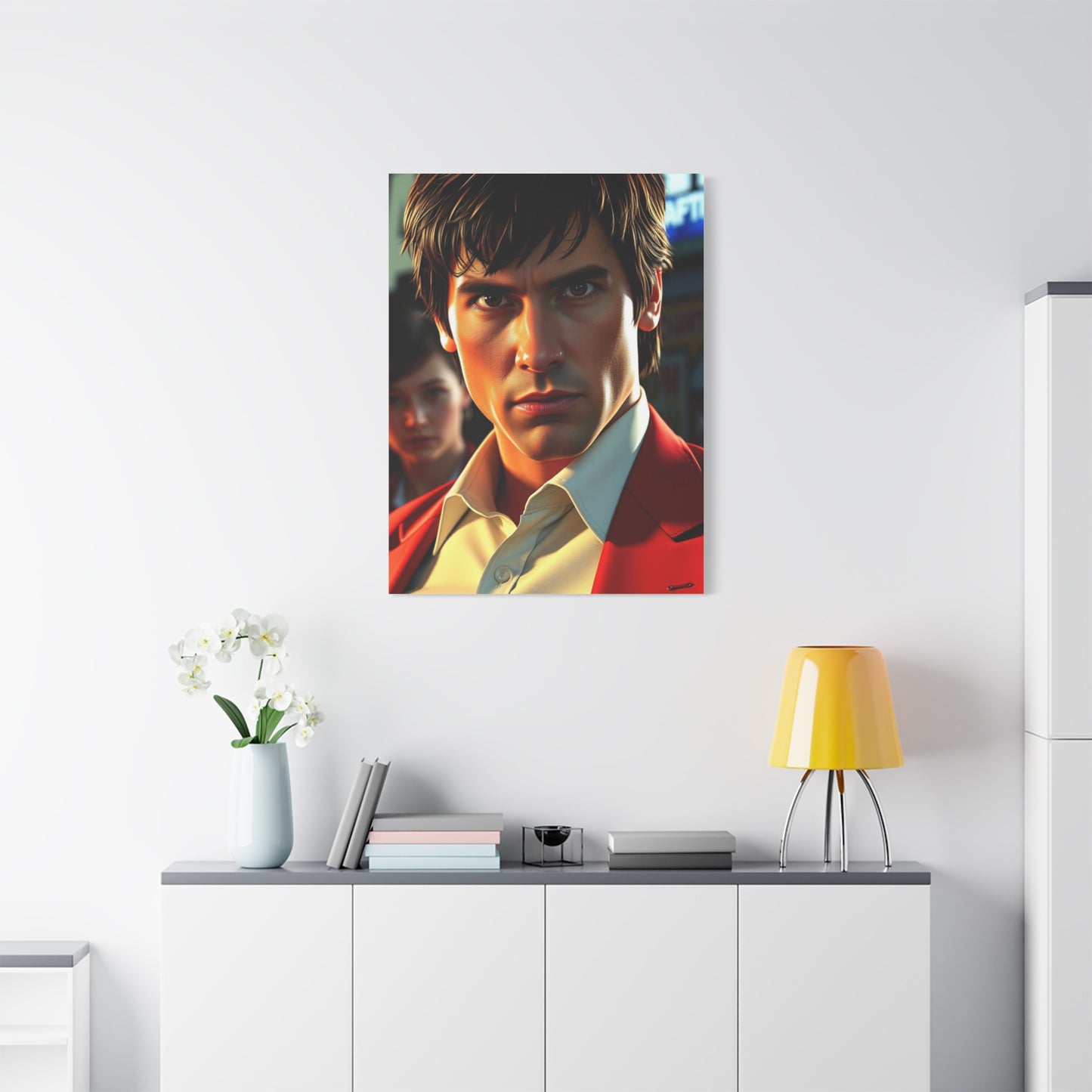 Elite Pulp Fiction Character Art Vision Wall Art & Canvas Print