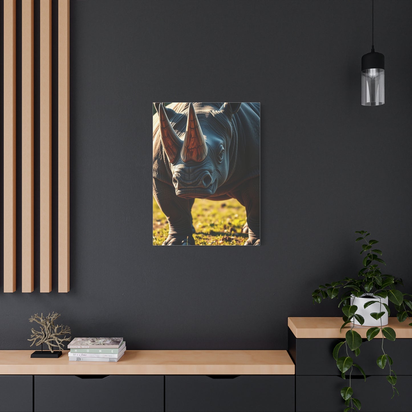 Supreme Rhinoceros Art Collection Wall Art & Canvas Print