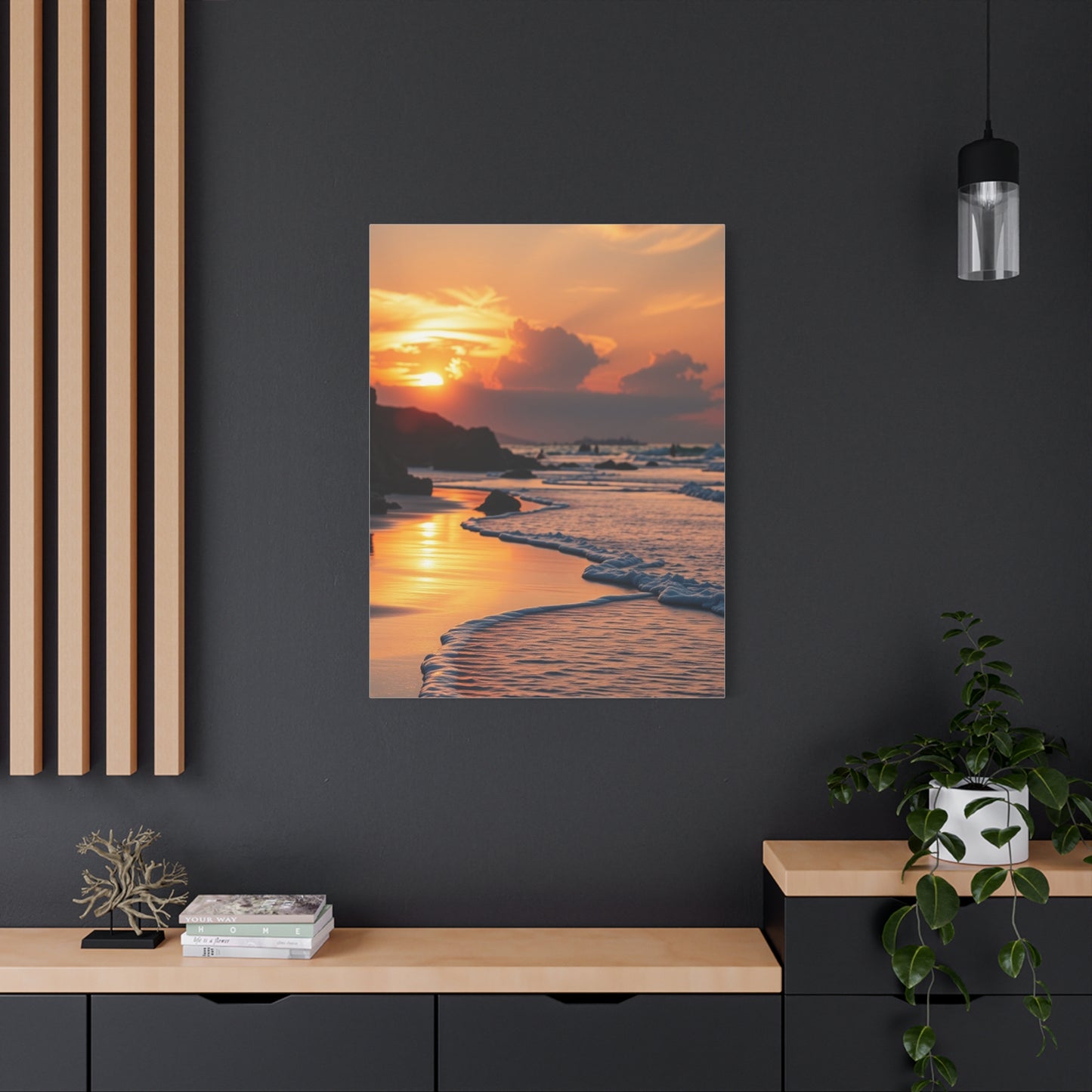 Collection Beach Sunrise and Sunset Art Art Wall Art & Canvas Print