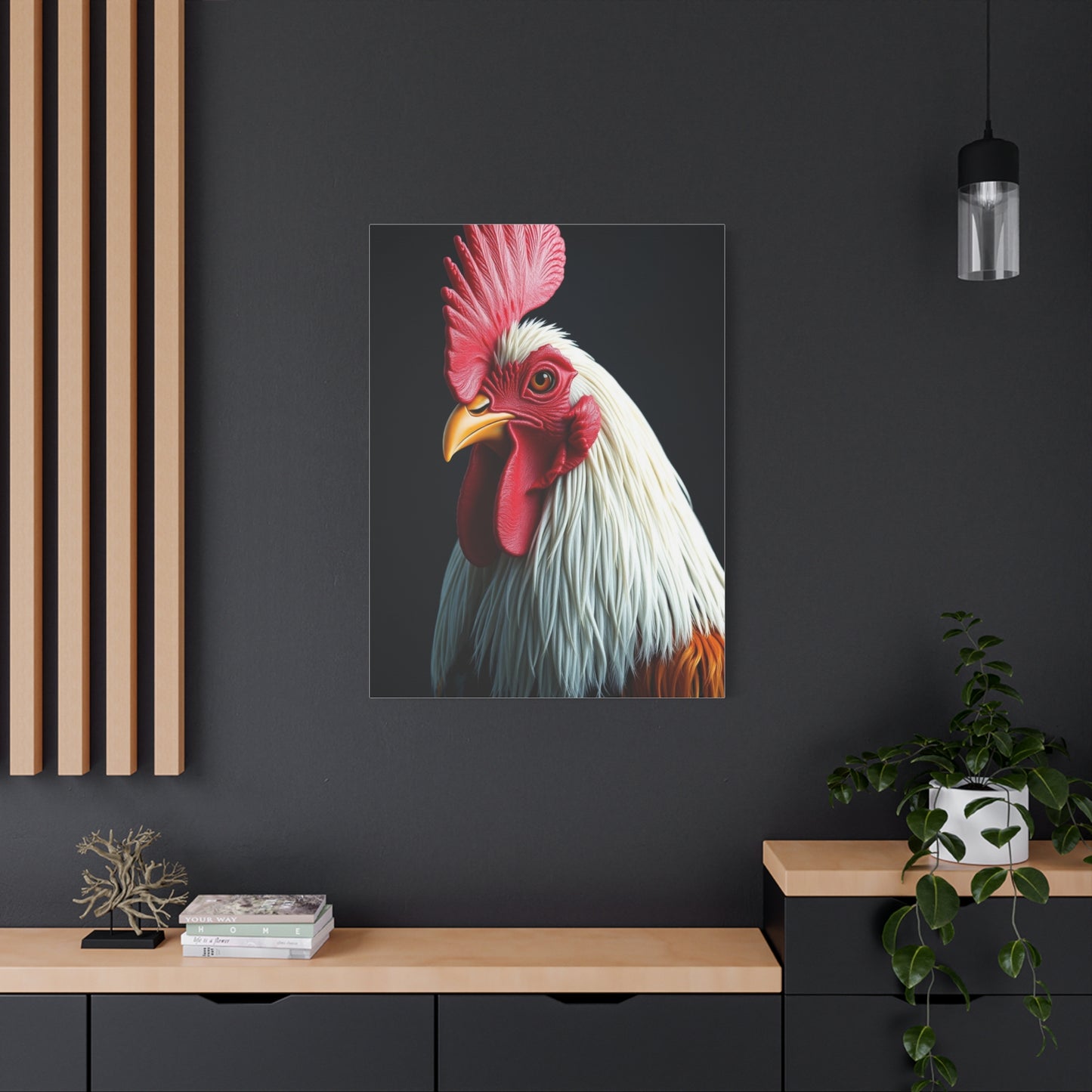 Chicken & Rooster Wall Art Refined Canvas Wall Art & Canvas Print