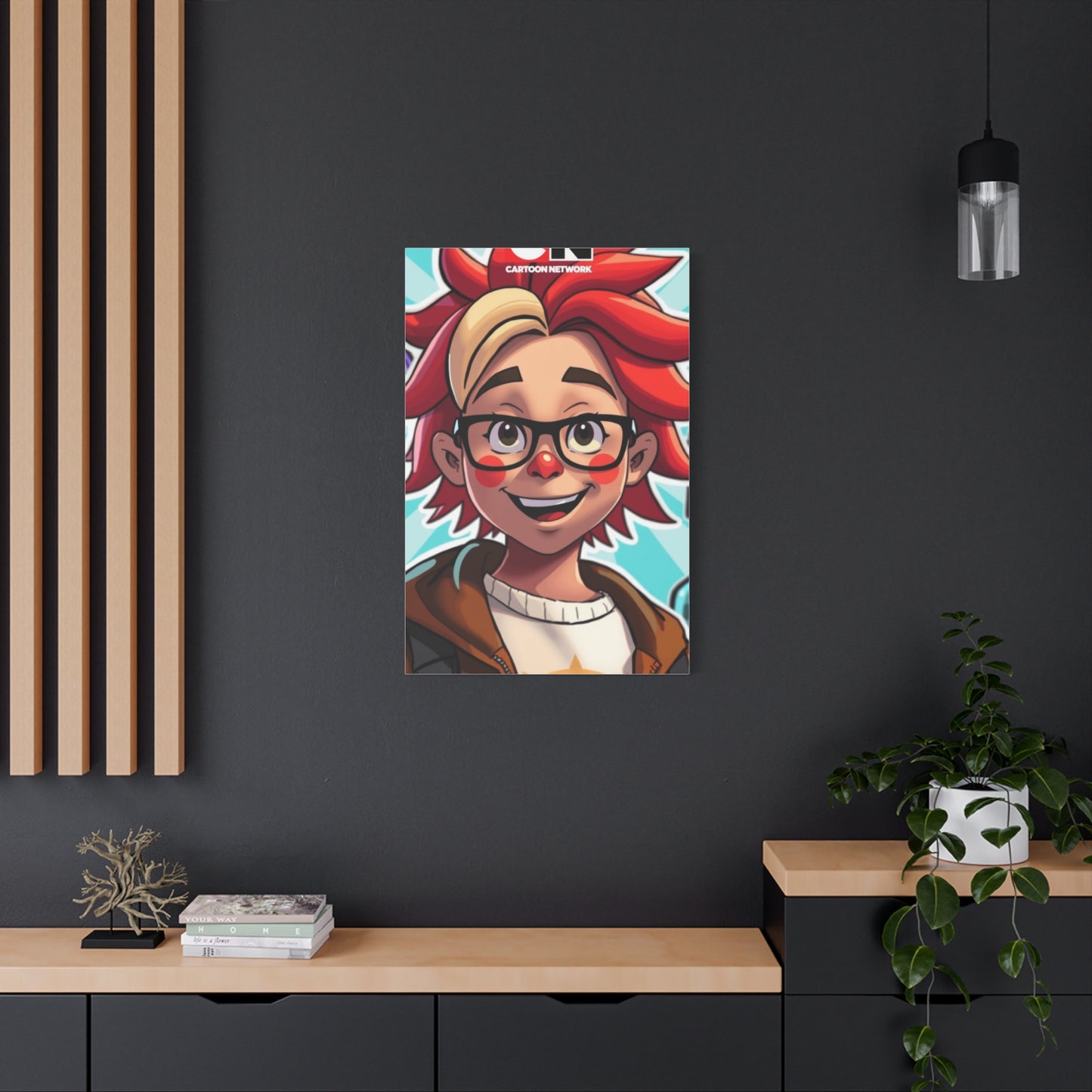 Elite Toon Illustration Canvas Wall Art & Canvas Print
