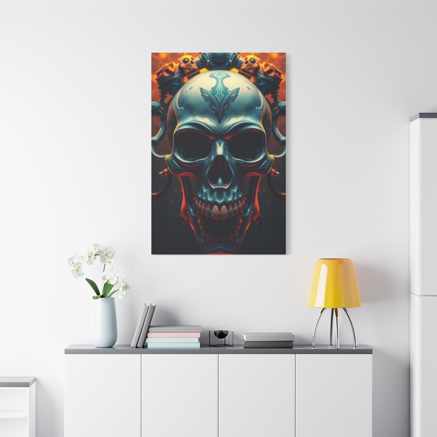 Sublime Skull Exhibit Wall Art & Canvas Print
