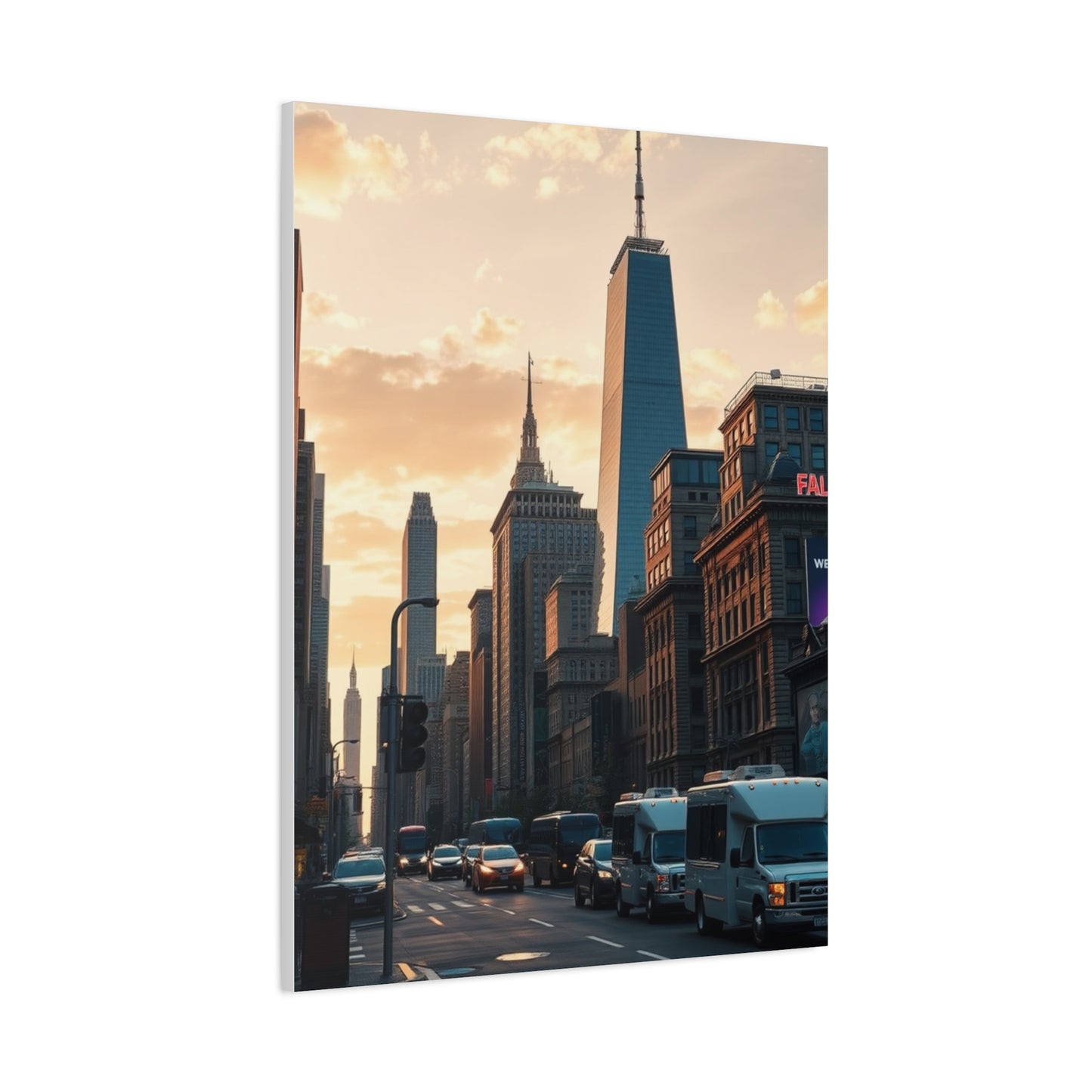Empire Skyline Elegance Wall Art & Canvas Print