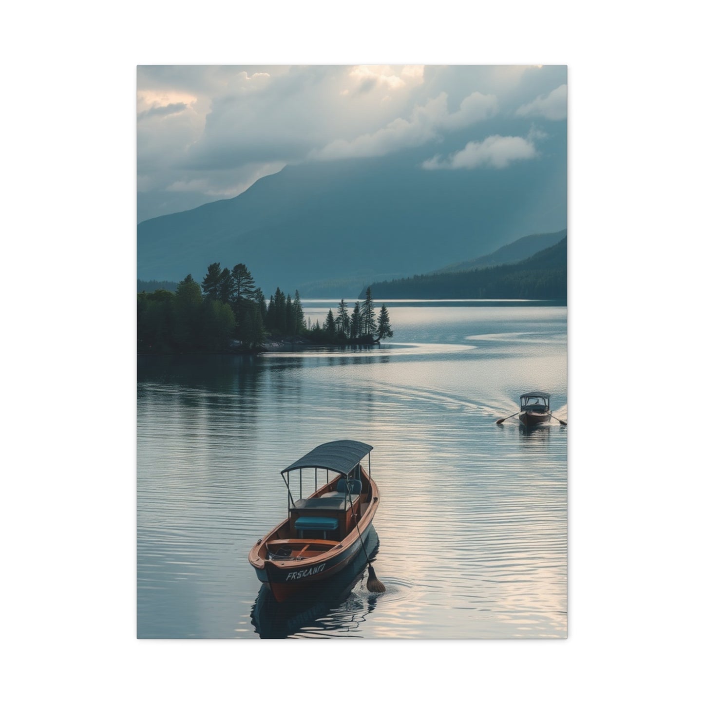 Masterpiece Lakes Art Vision Wall Art & Canvas Print
