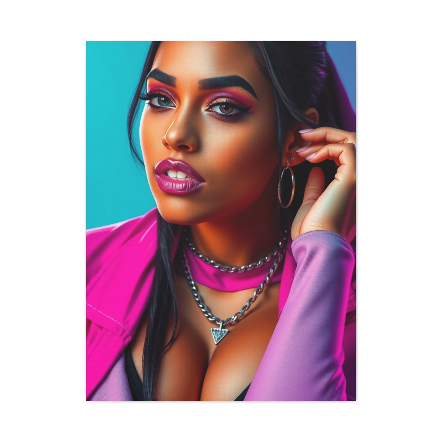 Elite Aaliyah Art Vision Wall Art & Canvas Print