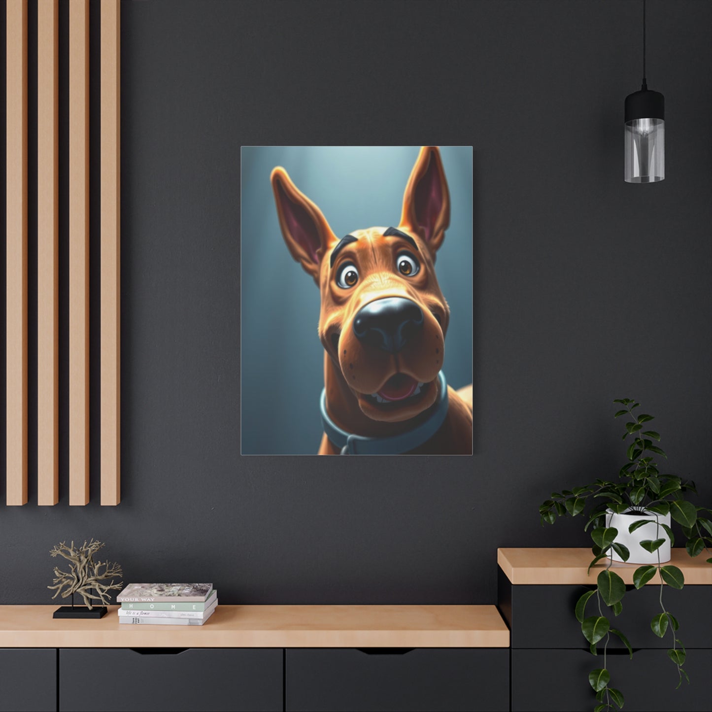 Vision Scooby-Doo (TV Series) Characters Art Art Wall Art & Canvas Print